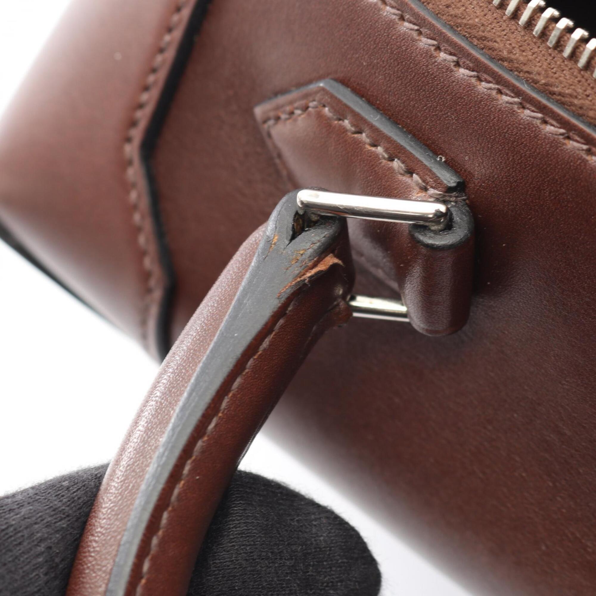 Hermes Brown Havane Leather Handbag (Pre-Owned)
