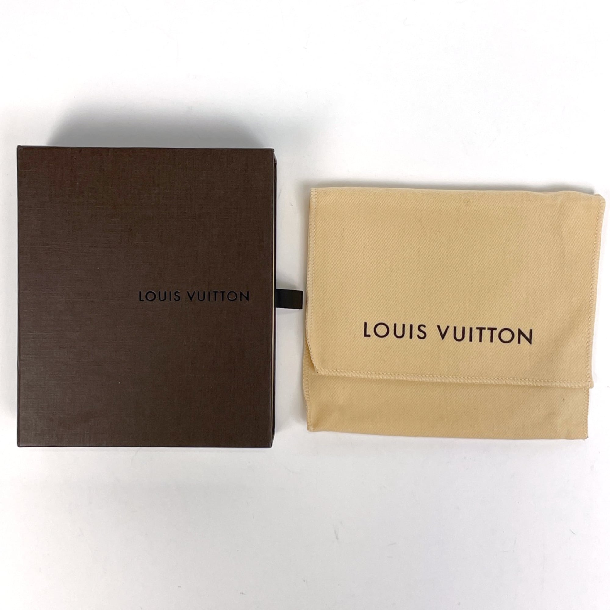 Louis Vuitton Brown Monogram Wallet (Tri-Fold) (Pre-Owned)
