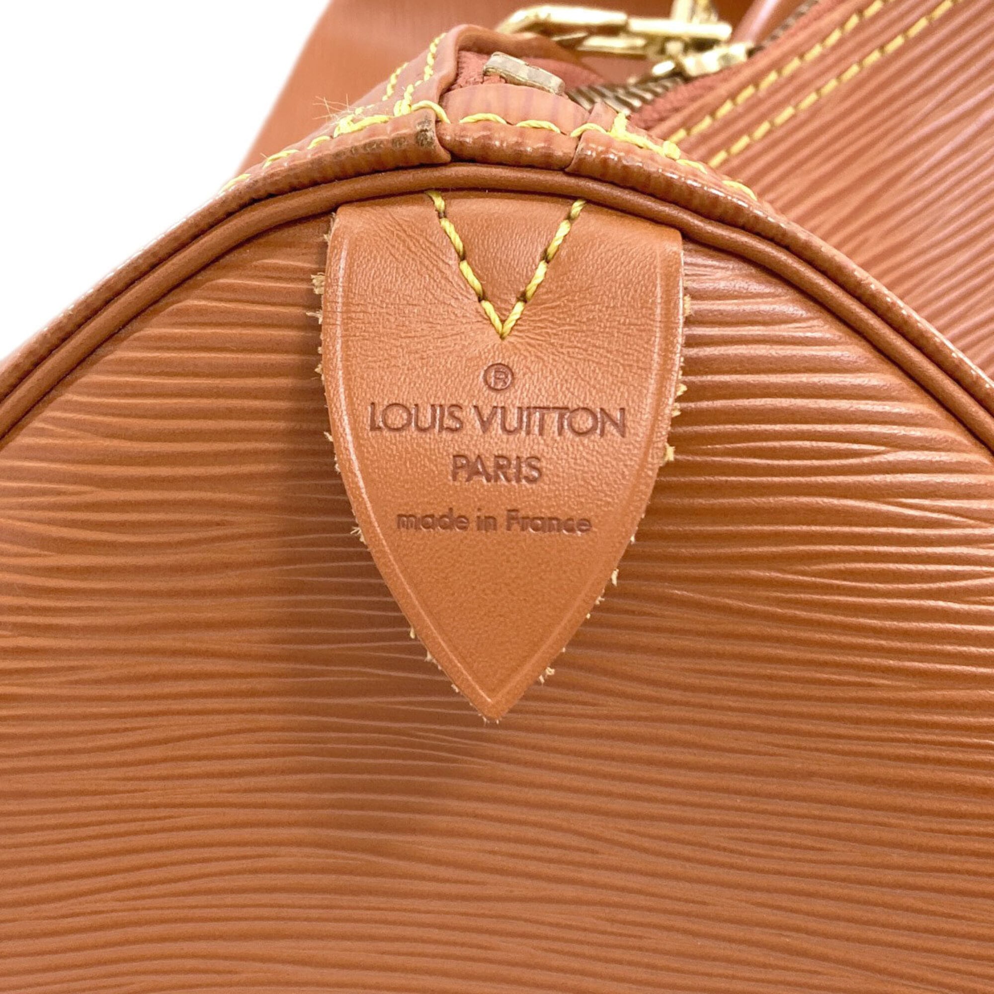 Louis Vuitton Gold Cipango Epi Leather Boston Bag (Pre-Owned)