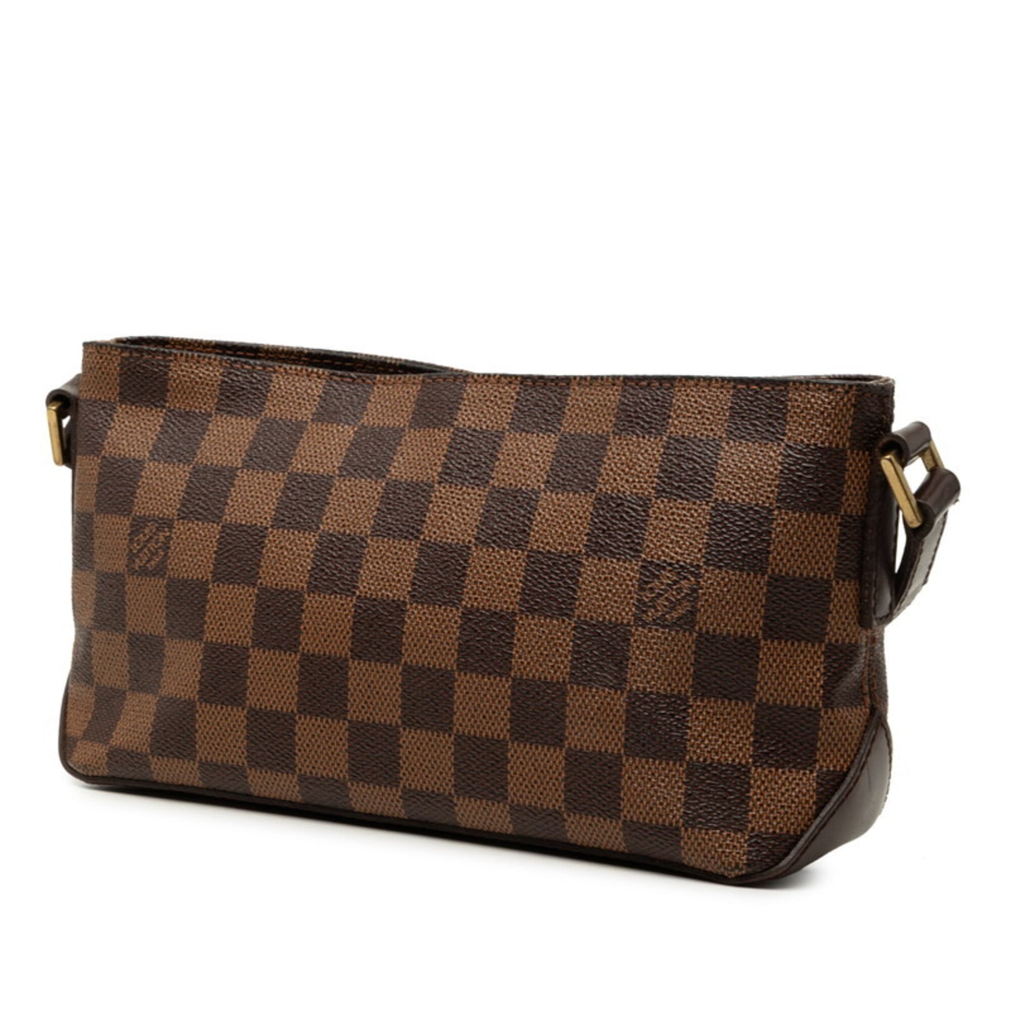 Louis Vuitton Brown Pvc Leather Shoulder Bag (Pre-Owned)