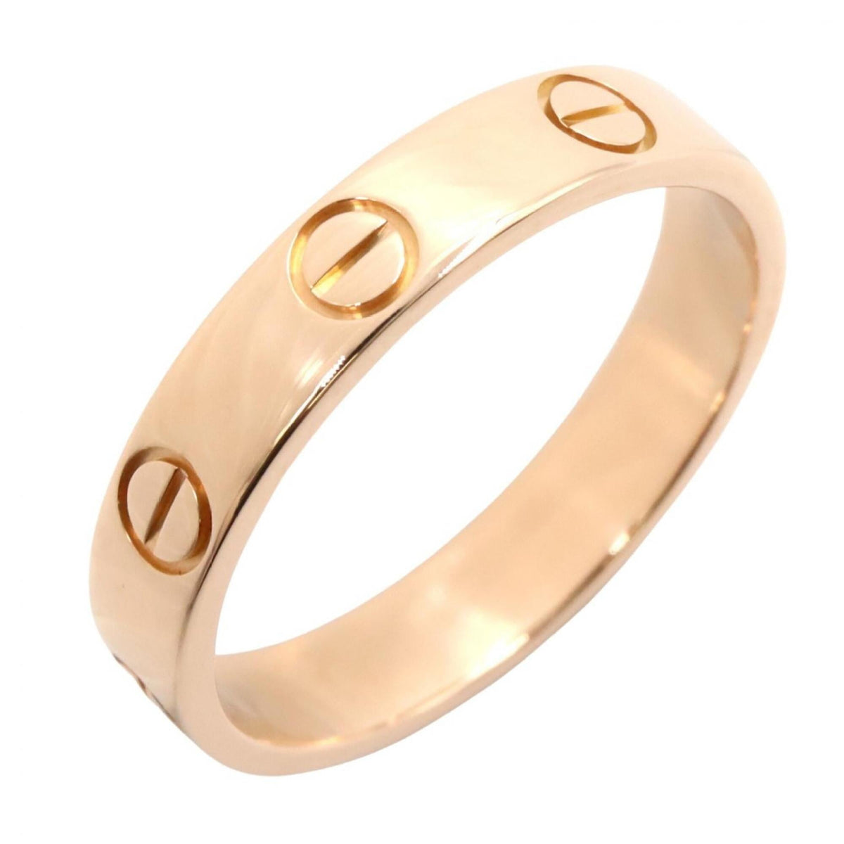 Cartier Gold Pink Gold (18K) Band Ring (Pre-Owned)