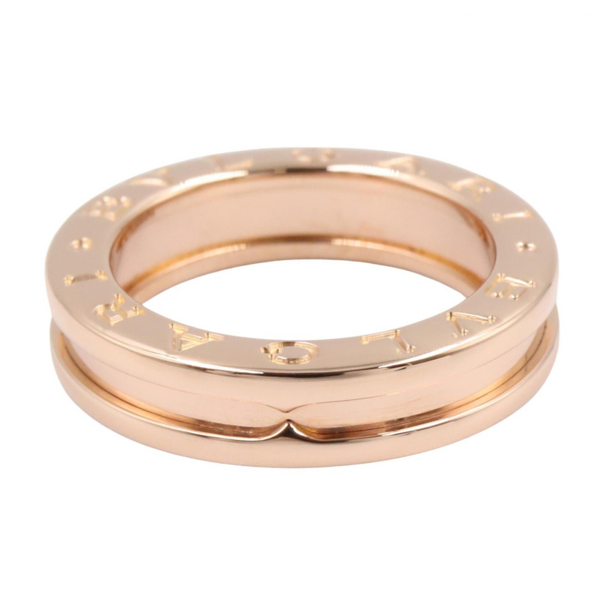 Bvlgari Gold Pink Gold (18K) Band Ring (Pre-Owned)