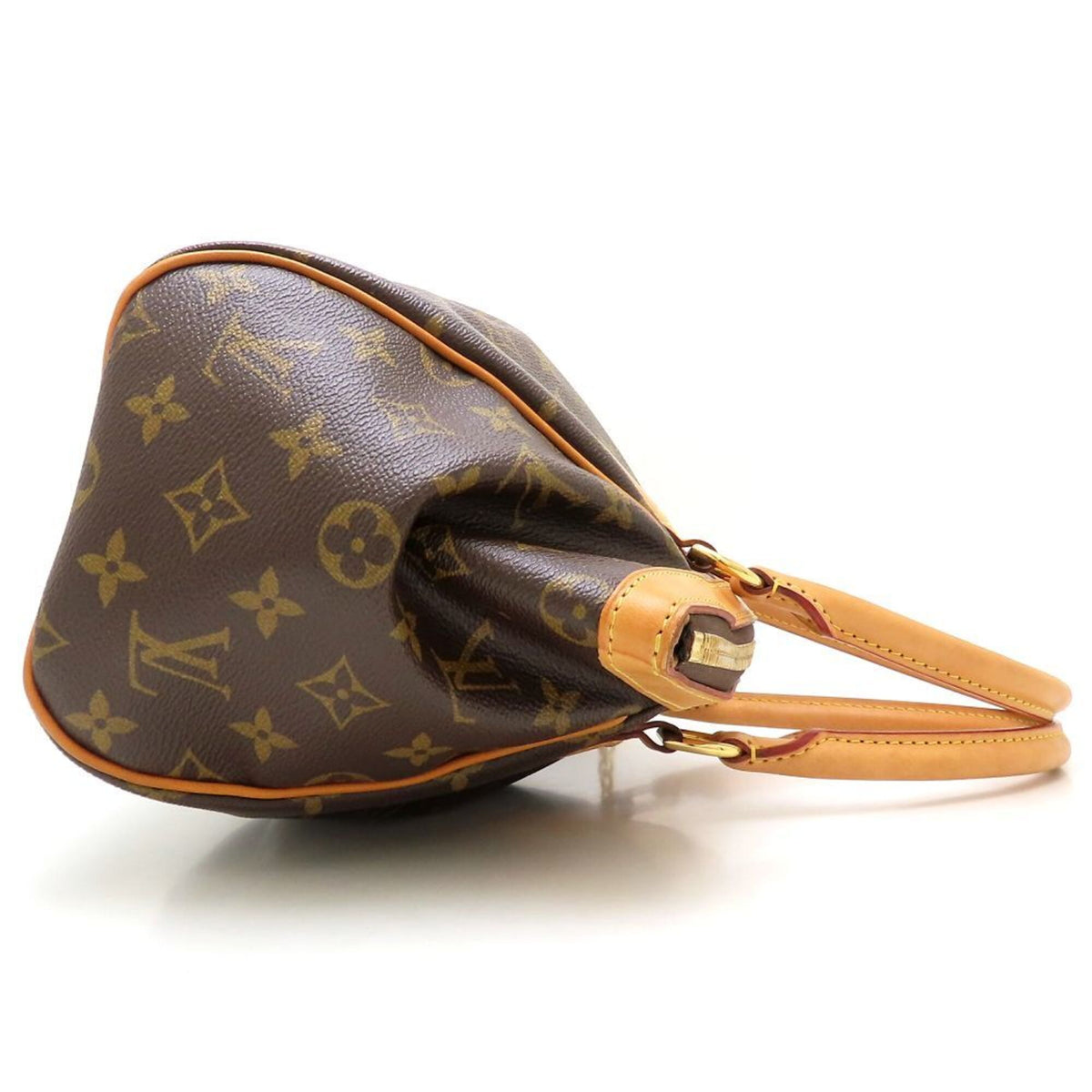 Louis Vuitton Brown Monogram Canvas Handbag (Pre-Owned)