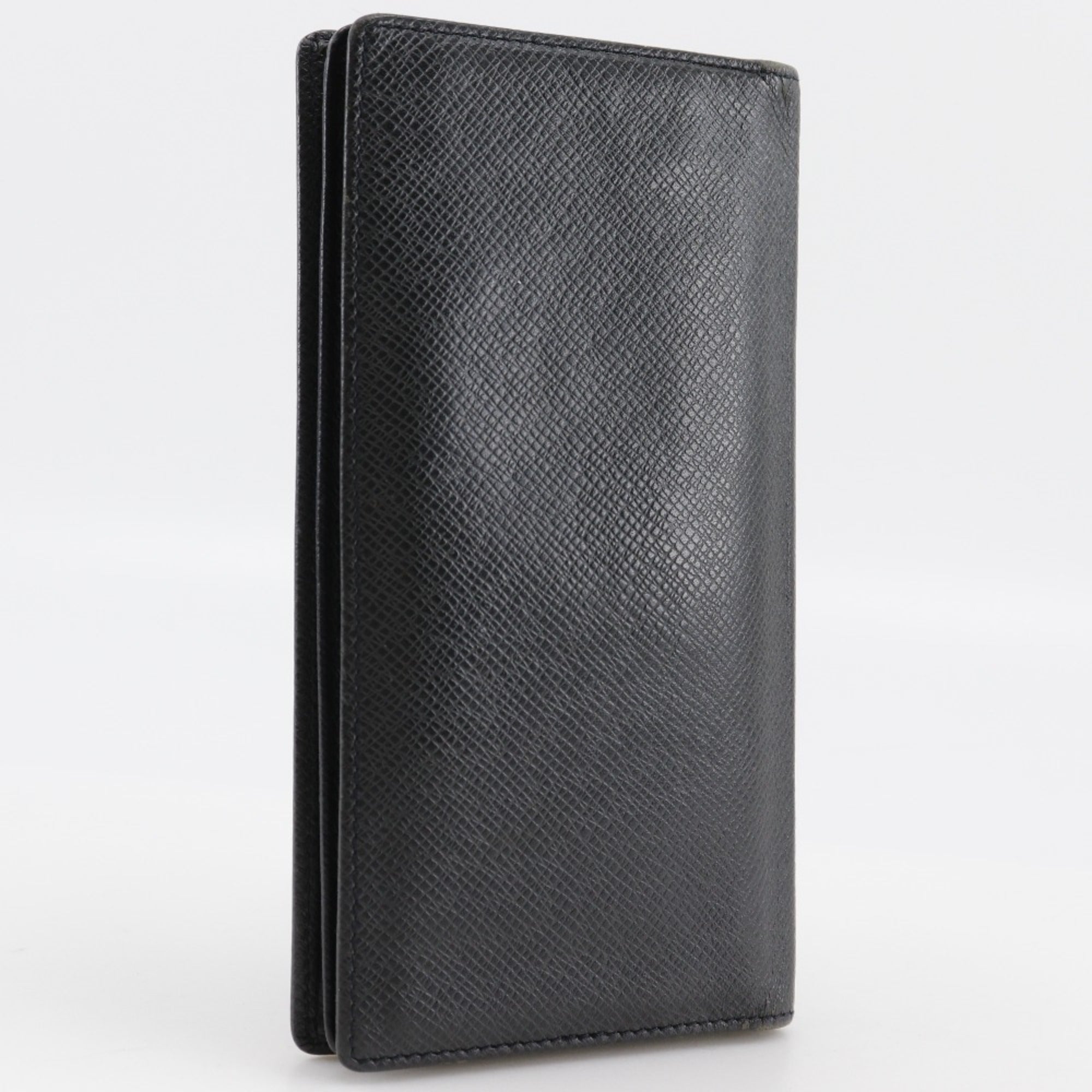 Louis Vuitton Ardoise Taiga Leather Long Bill Wallet (Bi-Fold) (Pre-Owned)