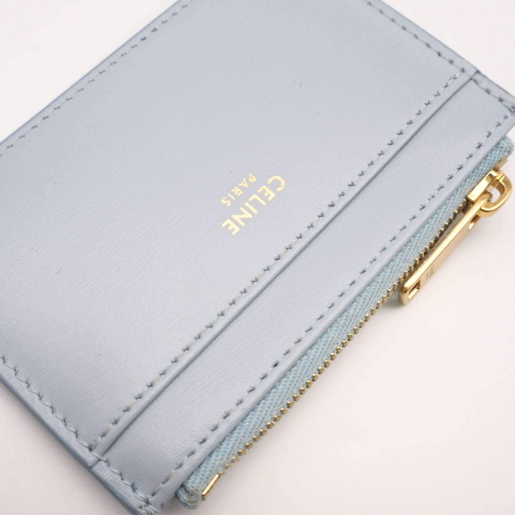 Celine Blue Wallet (Tri-Fold) (Pre-Owned)