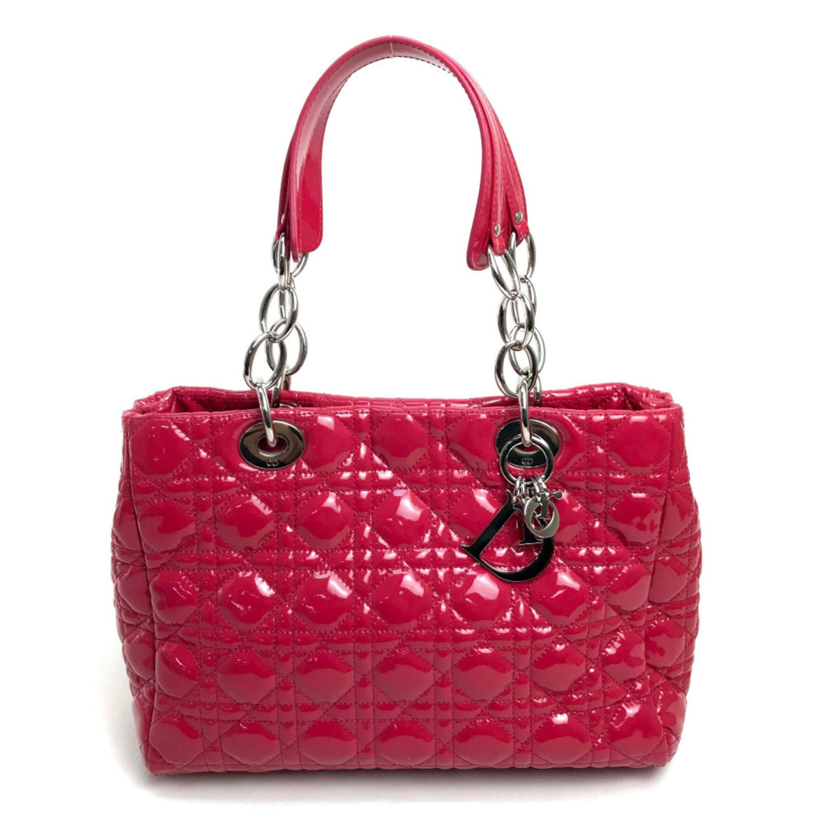Christian Dior Pink Leather Handbag (Pre-Owned)