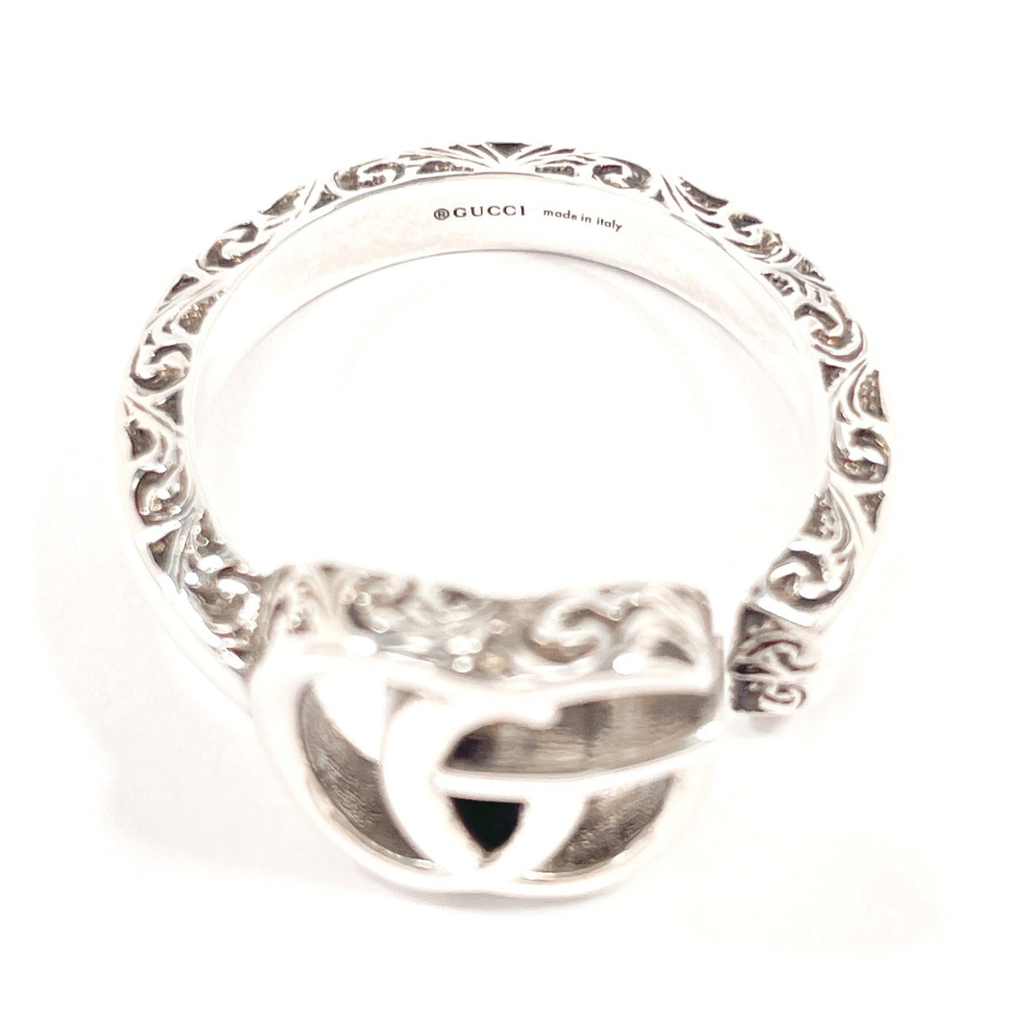 Gucci Silver Silver 925 Band Ring (Pre-Owned)