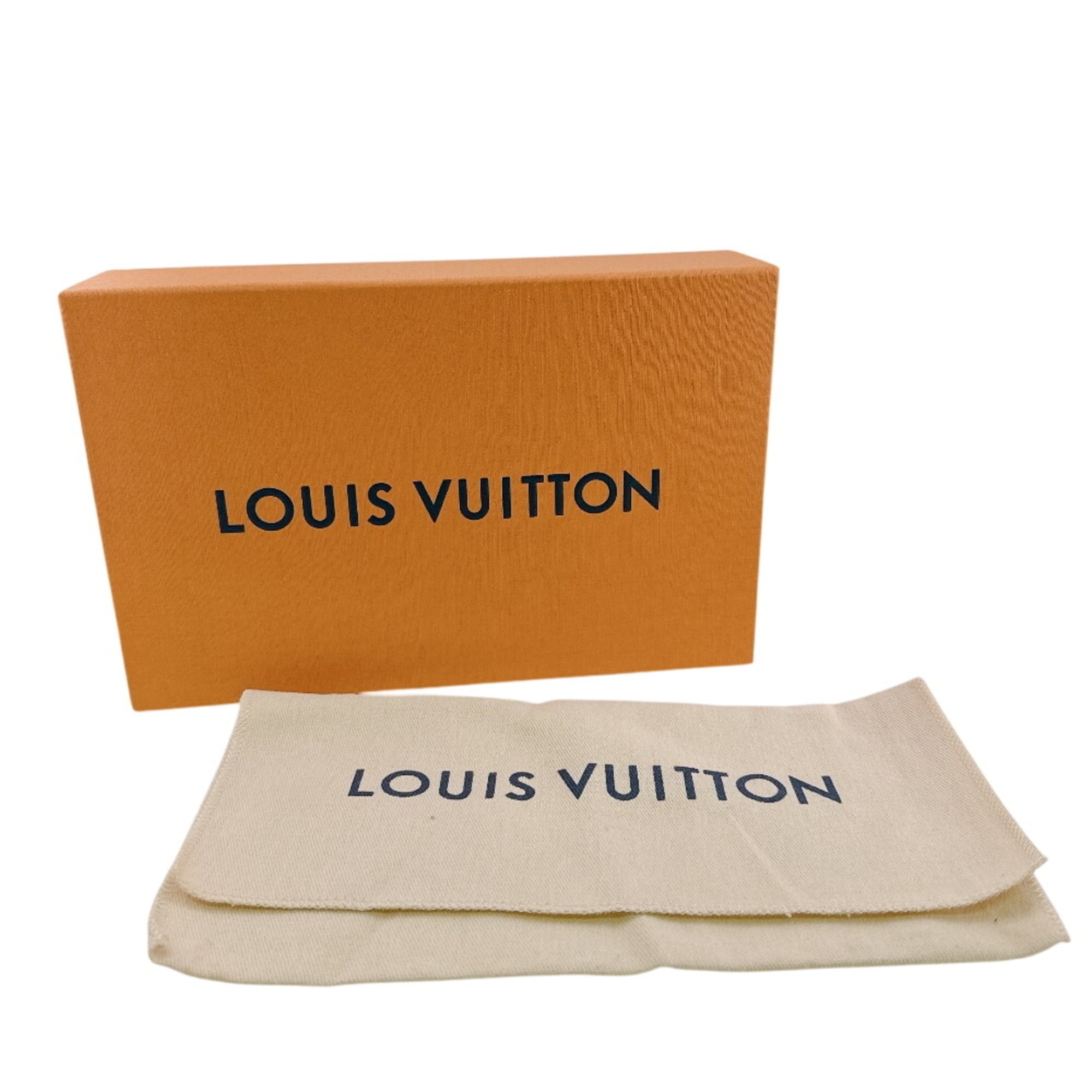 Louis Vuitton Brown Monogram Pink Monogram Long Wallet (Bi-Fold) (Pre-Owned)