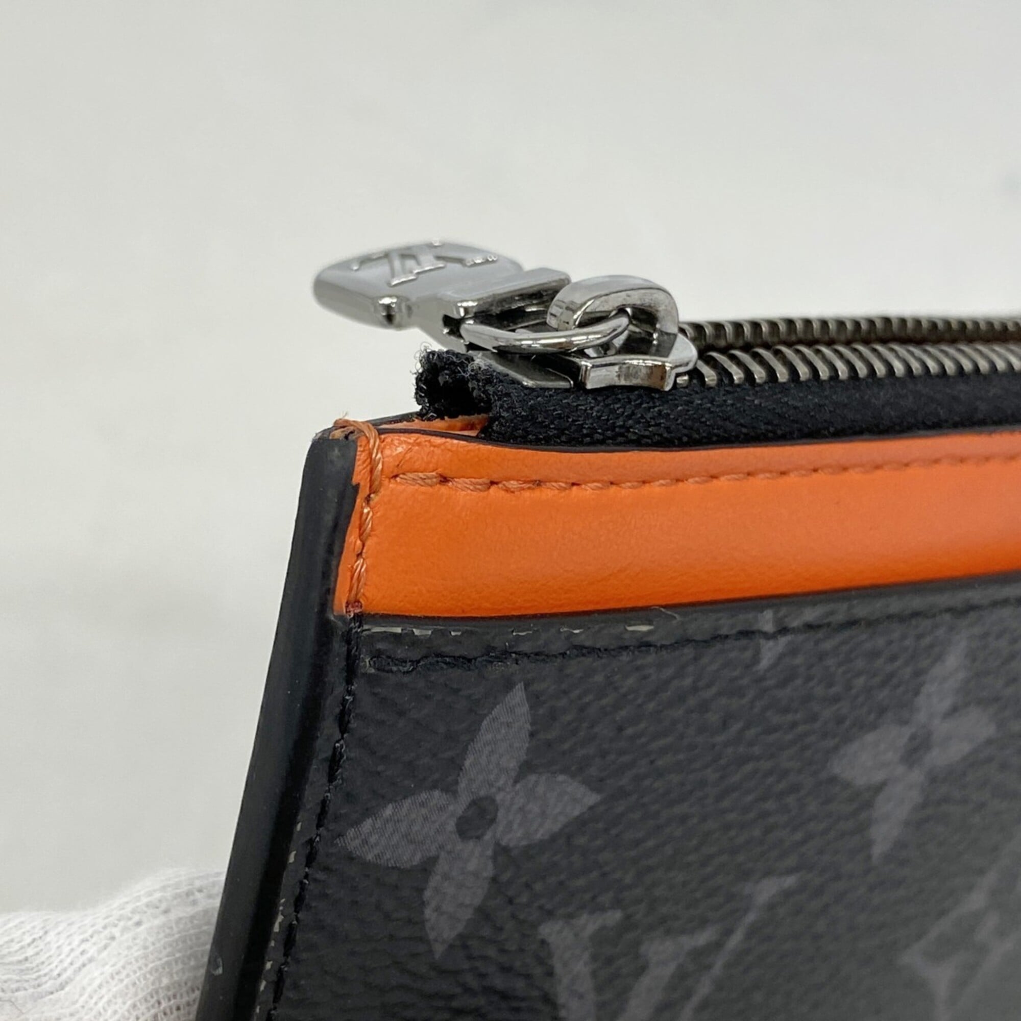 Louis Vuitton Black Coin Purse/Coin Case (Pre-Owned)