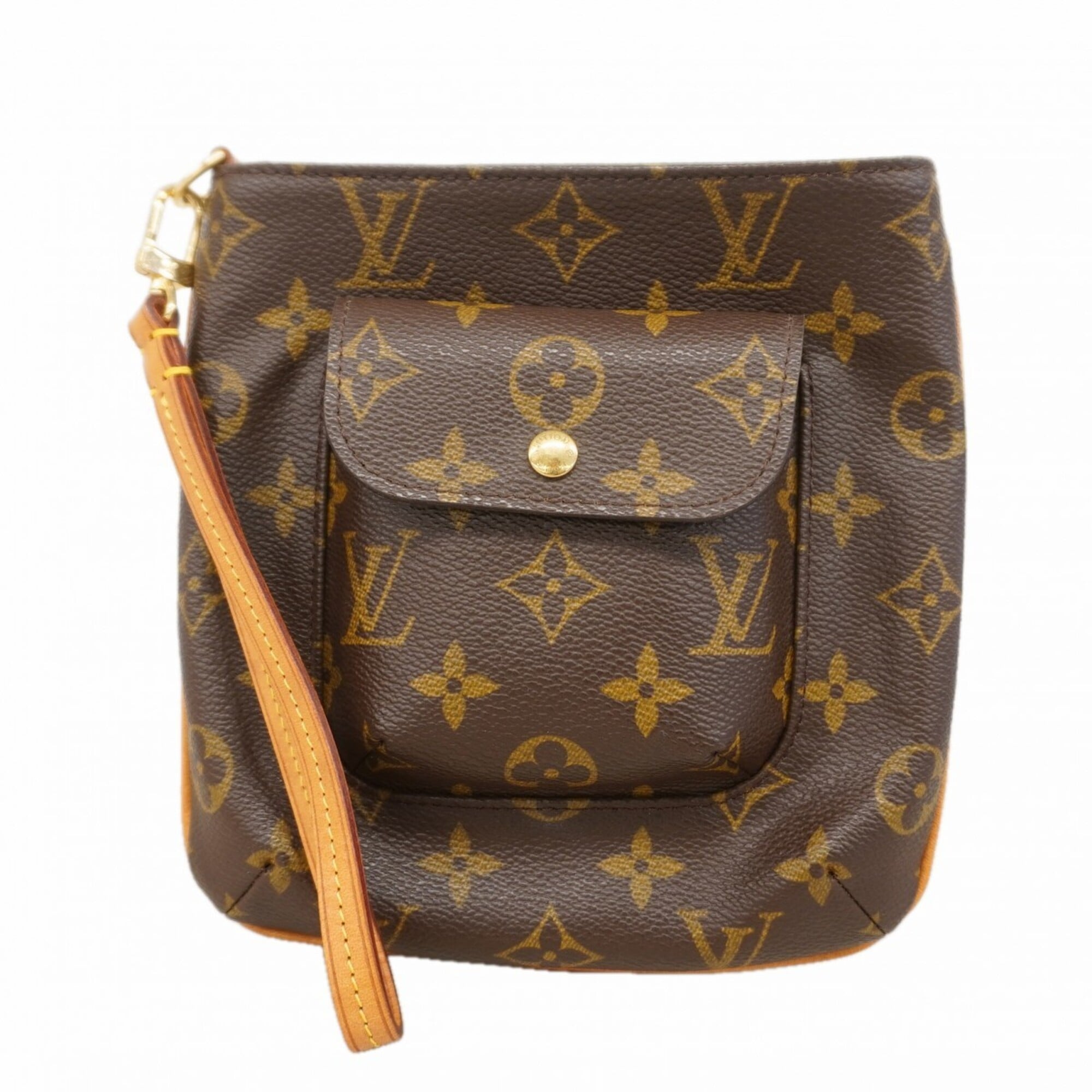 Louis Vuitton Brown Pouch (Pre-Owned)