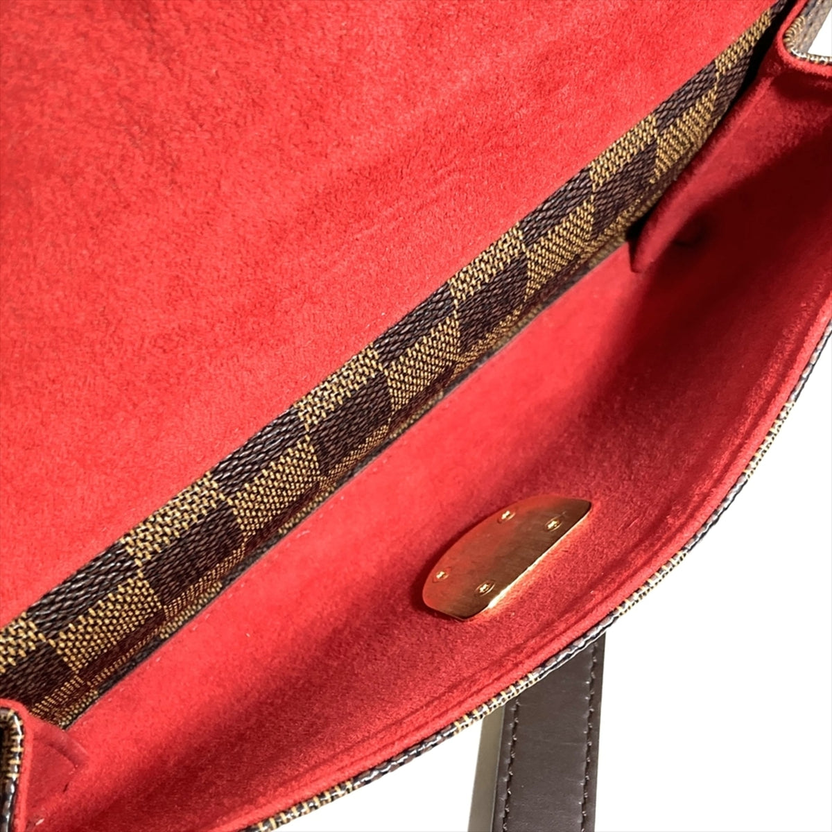 Louis Vuitton Damier Brown Damier Canvas Ebene Shoulder Bag (Pre-Owned)