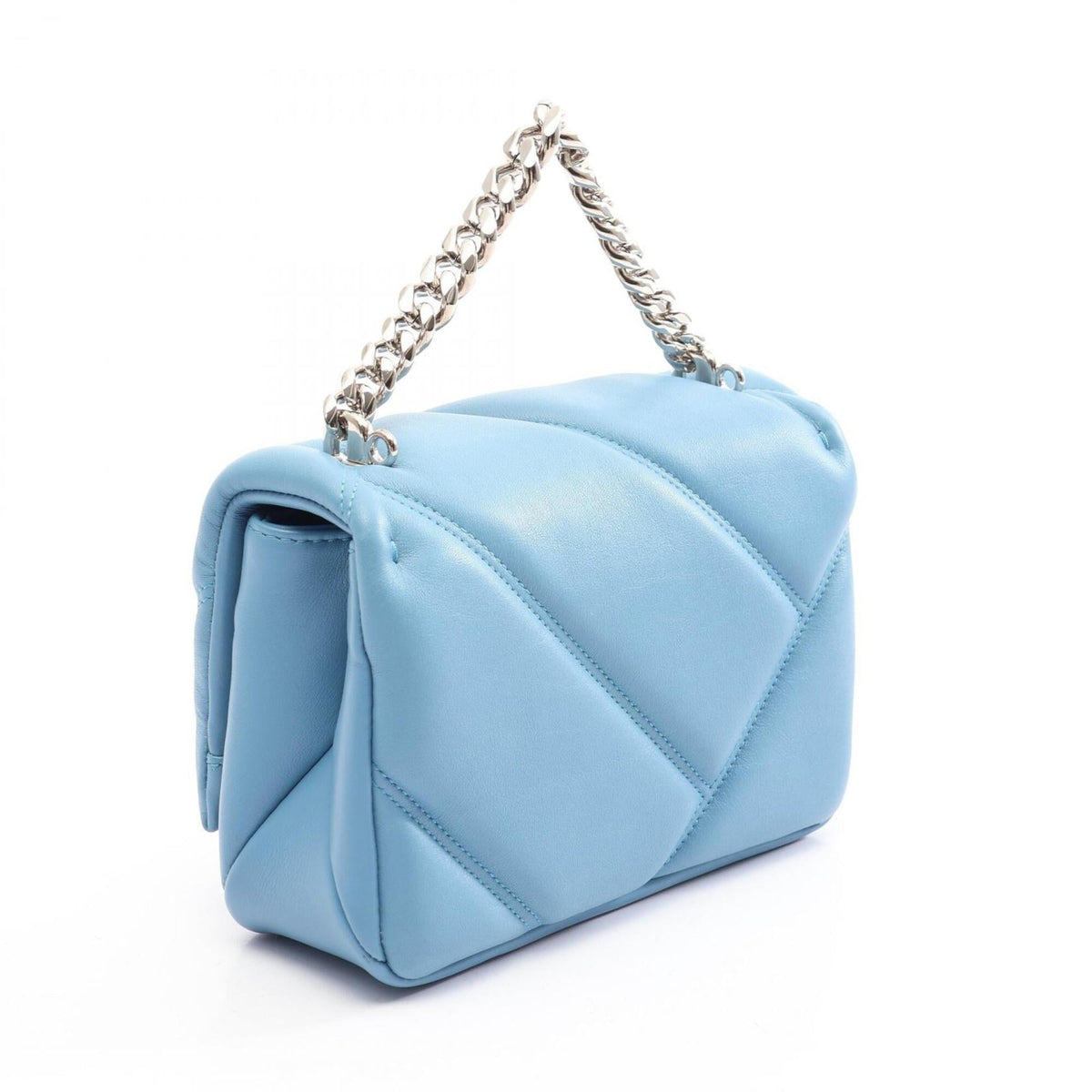 Bvlgari Blue Leather Handbag (Pre-Owned)