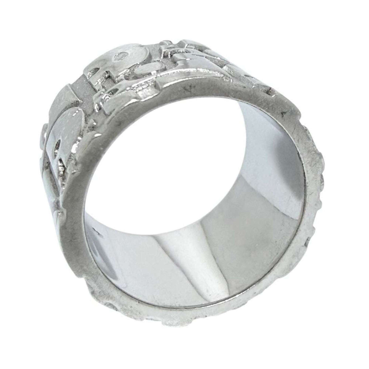 Christian Dior Silver Silver 925 Band Ring (Pre-Owned)