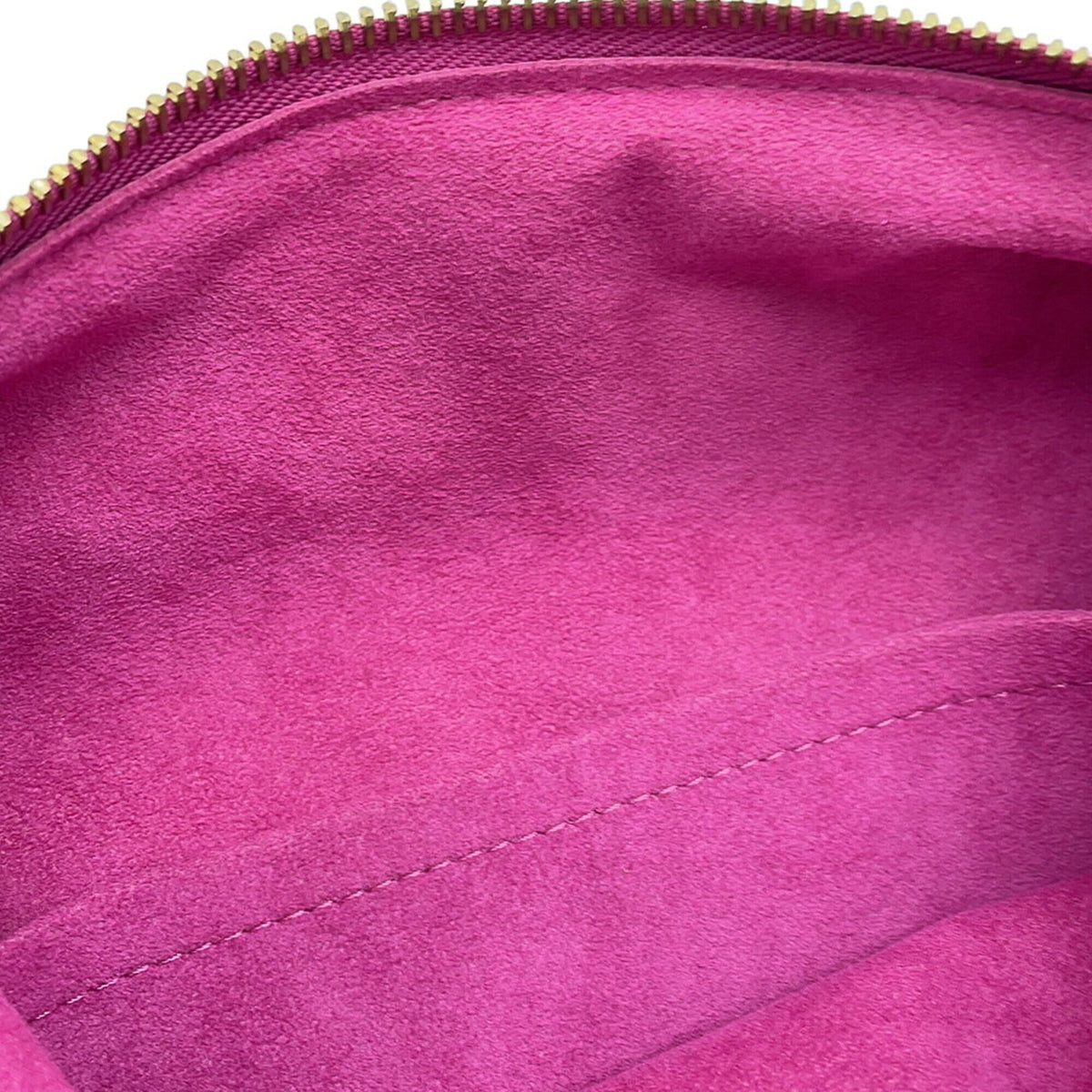 Louis Vuitton Fuchsia Monogram Denim Handbag Shoulder Bag (Pre-Owned)