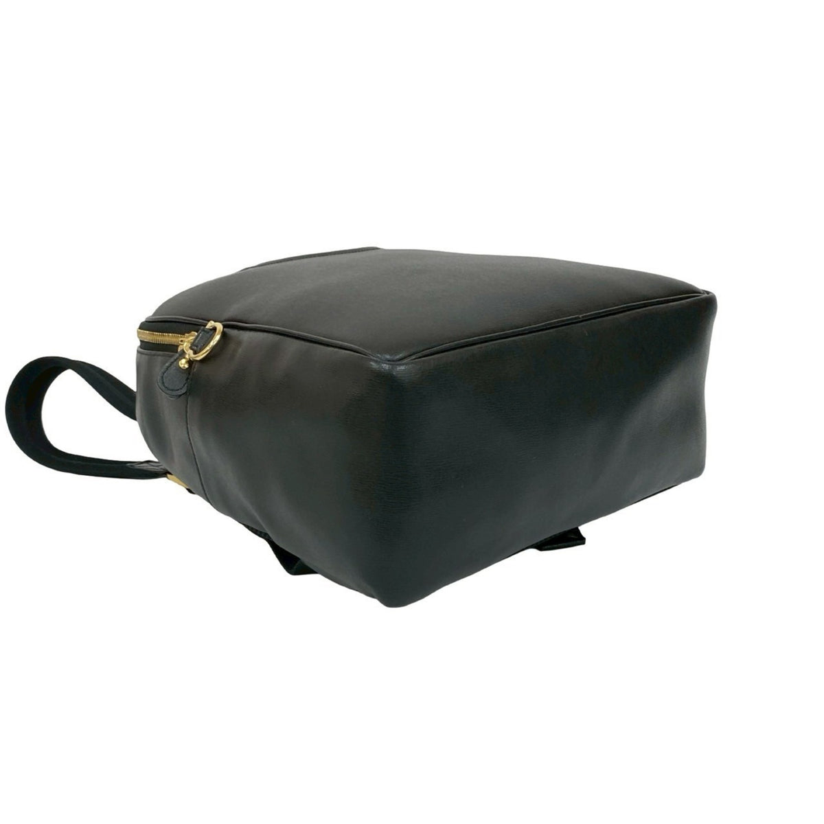 Salvatore Ferragamo Black Leather Backpack (Pre-Owned)