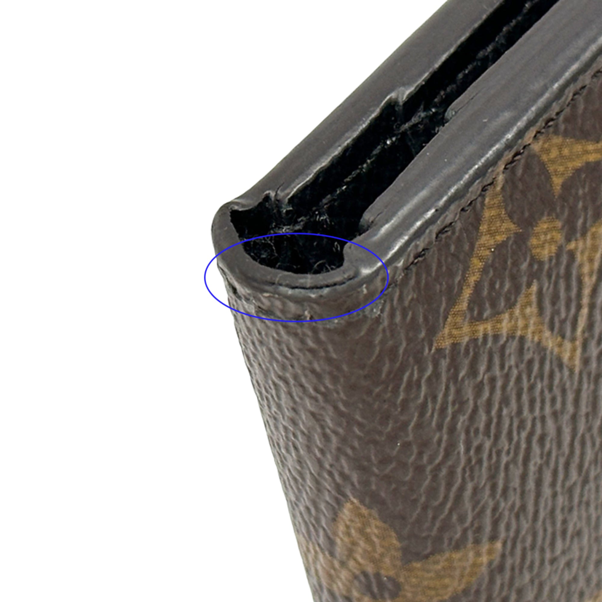 Louis Vuitton Brown Monogram Monogram Wallet (Tri-Fold) (Pre-Owned)