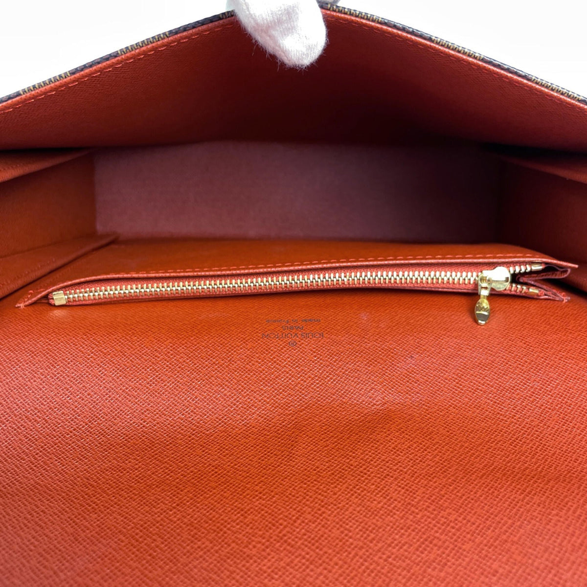 Louis Vuitton Brown Damier Canvas Shoulder Bag (Pre-Owned)