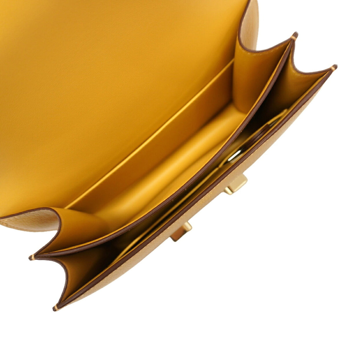 Hermes Gold Shoulder Bag (Pre-Owned)