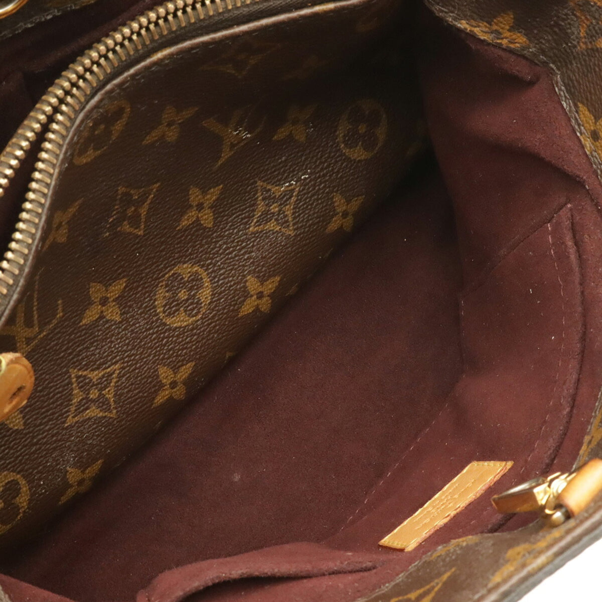 Louis Vuitton Brown Galle Monogram Monogram Handbag Shoulder Bag (Pre-Owned)