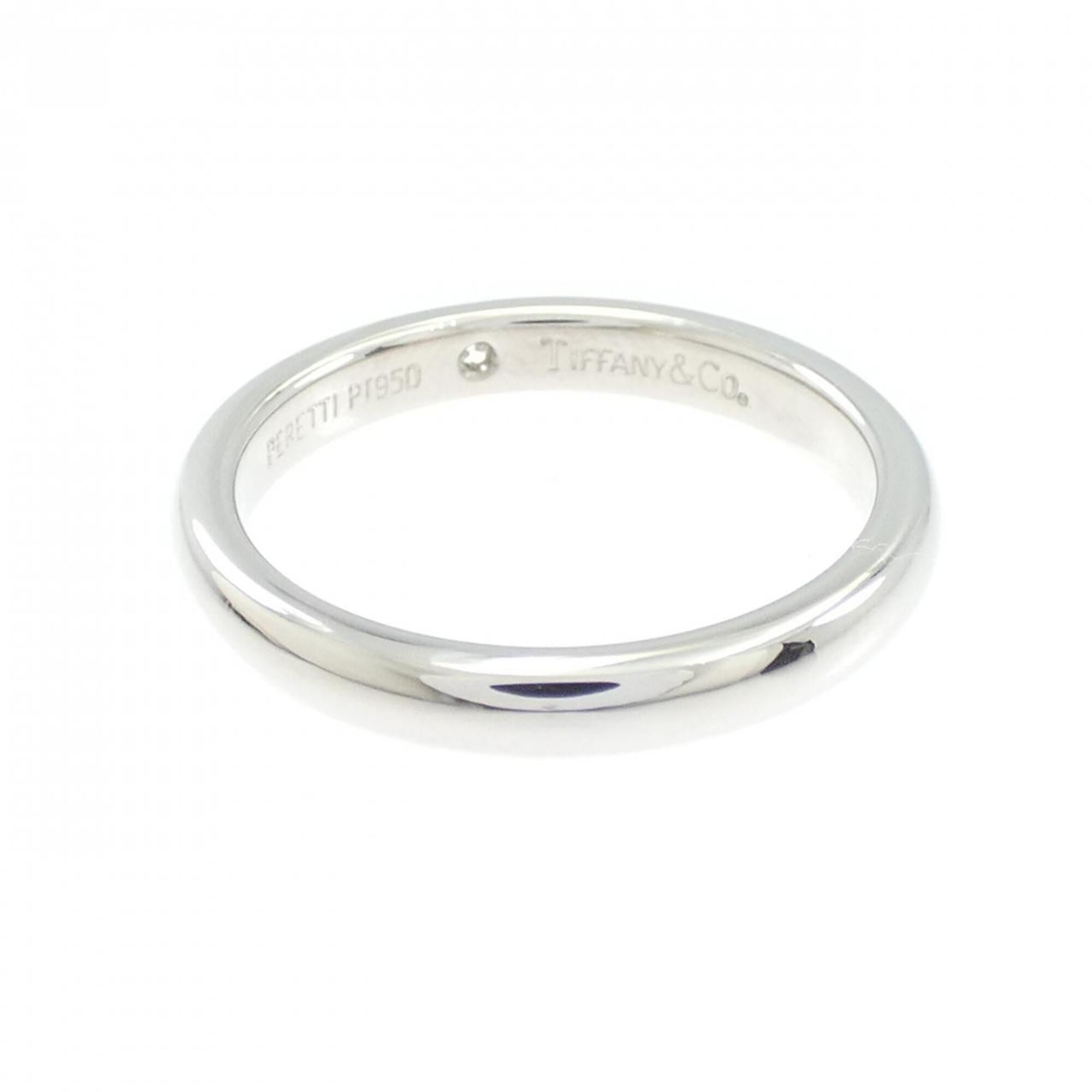 Tiffany Platinum 950 Band Ring (Pre-Owned)
