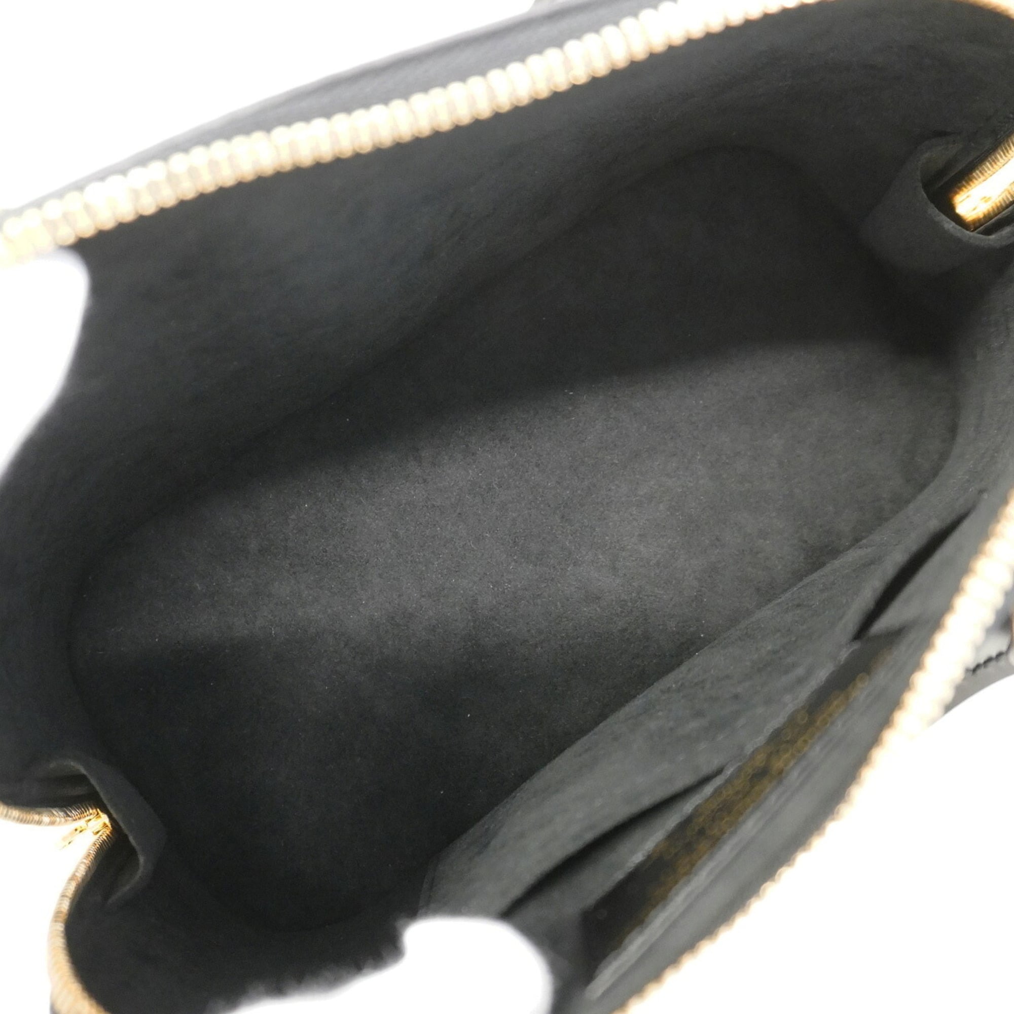 Louis Vuitton Noir Handbag (Pre-Owned)