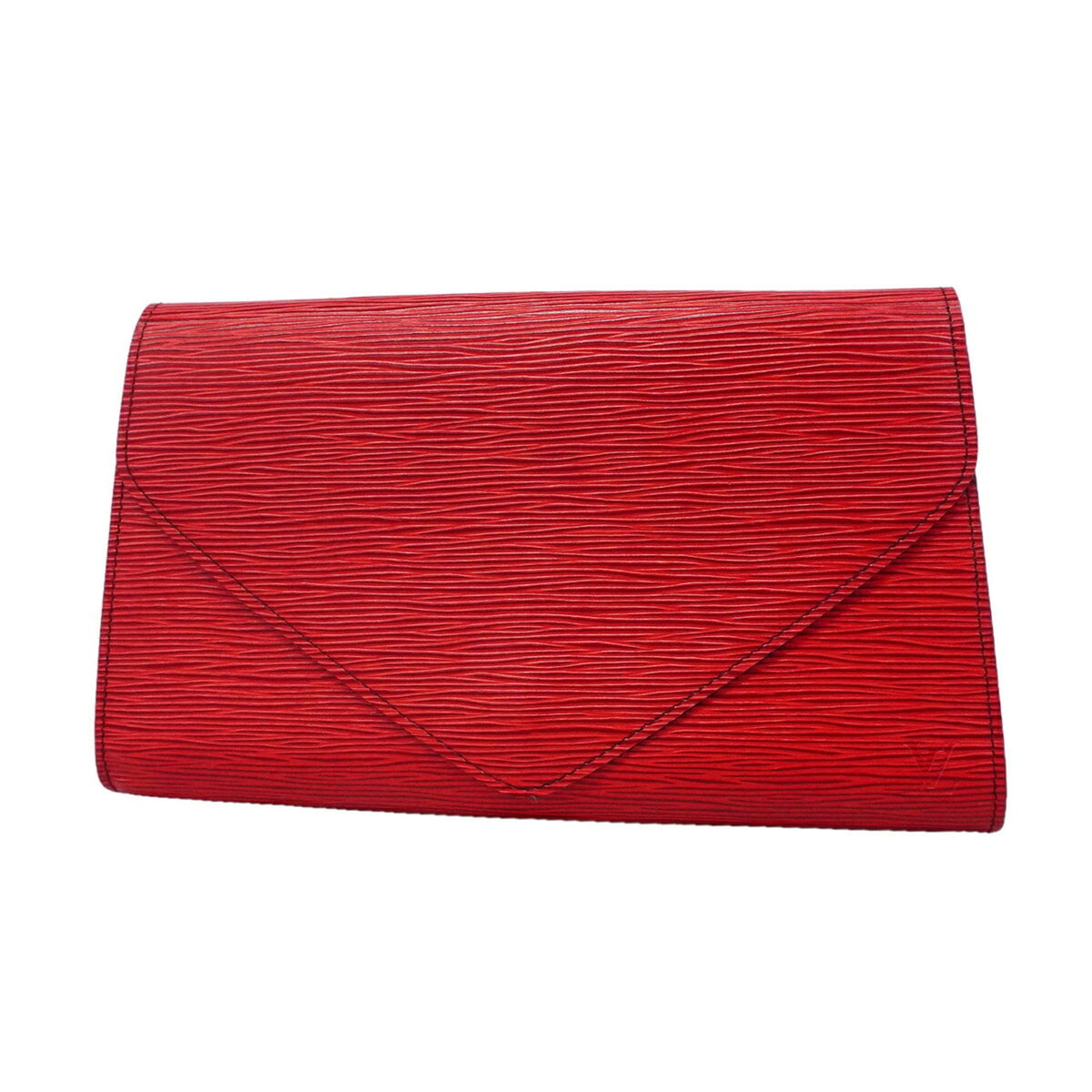 Louis Vuitton Castilian Red Clutch Bag (Pre-Owned)