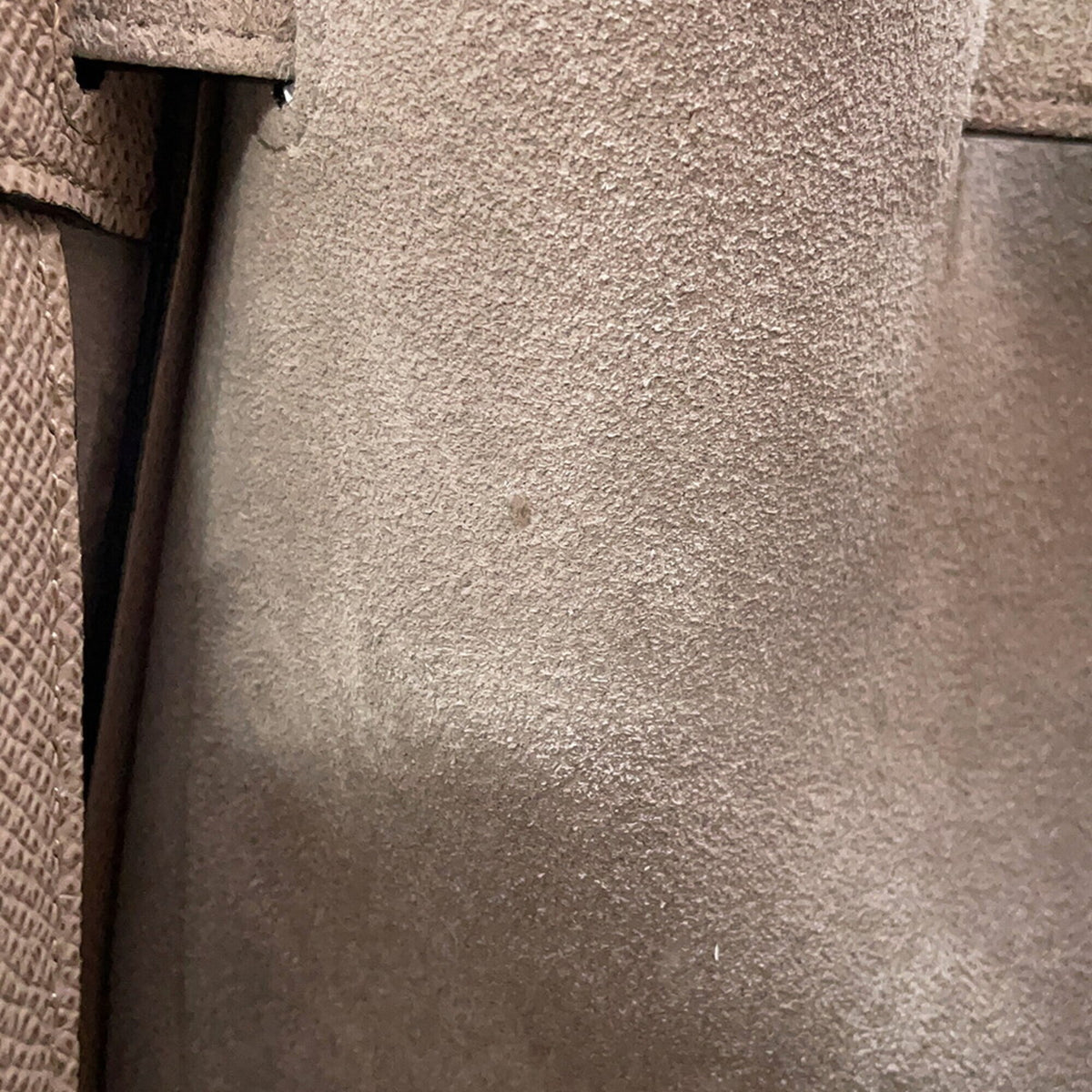 Valextra Champagne Gold Leather Handbag (Pre-Owned)