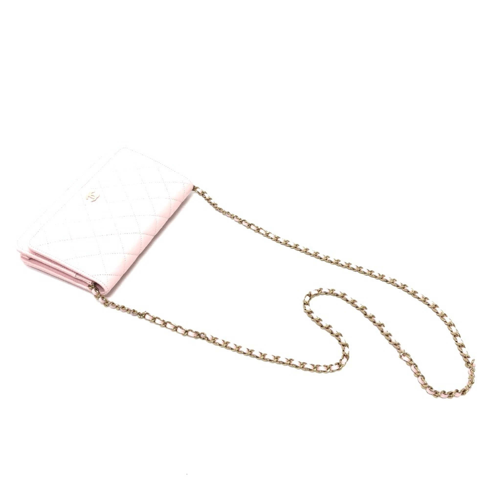 Chanel Pink Caviar Leather Shoulder Bag (Pre-Owned)