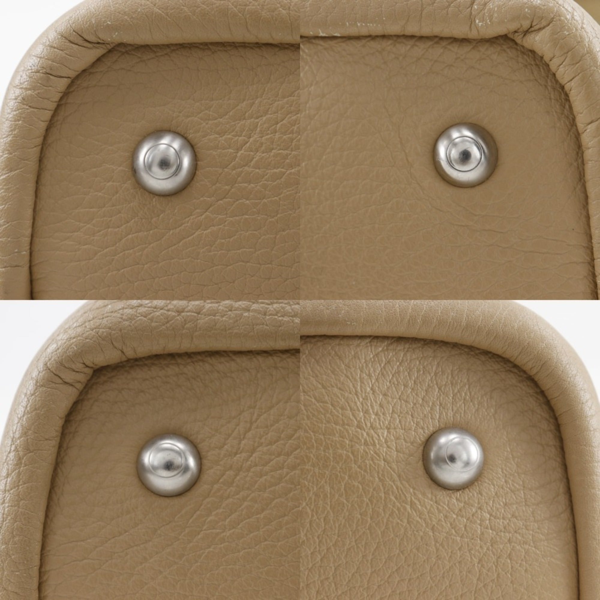 Tod's Beige Leather Handbag Tote Bag (Pre-Owned)