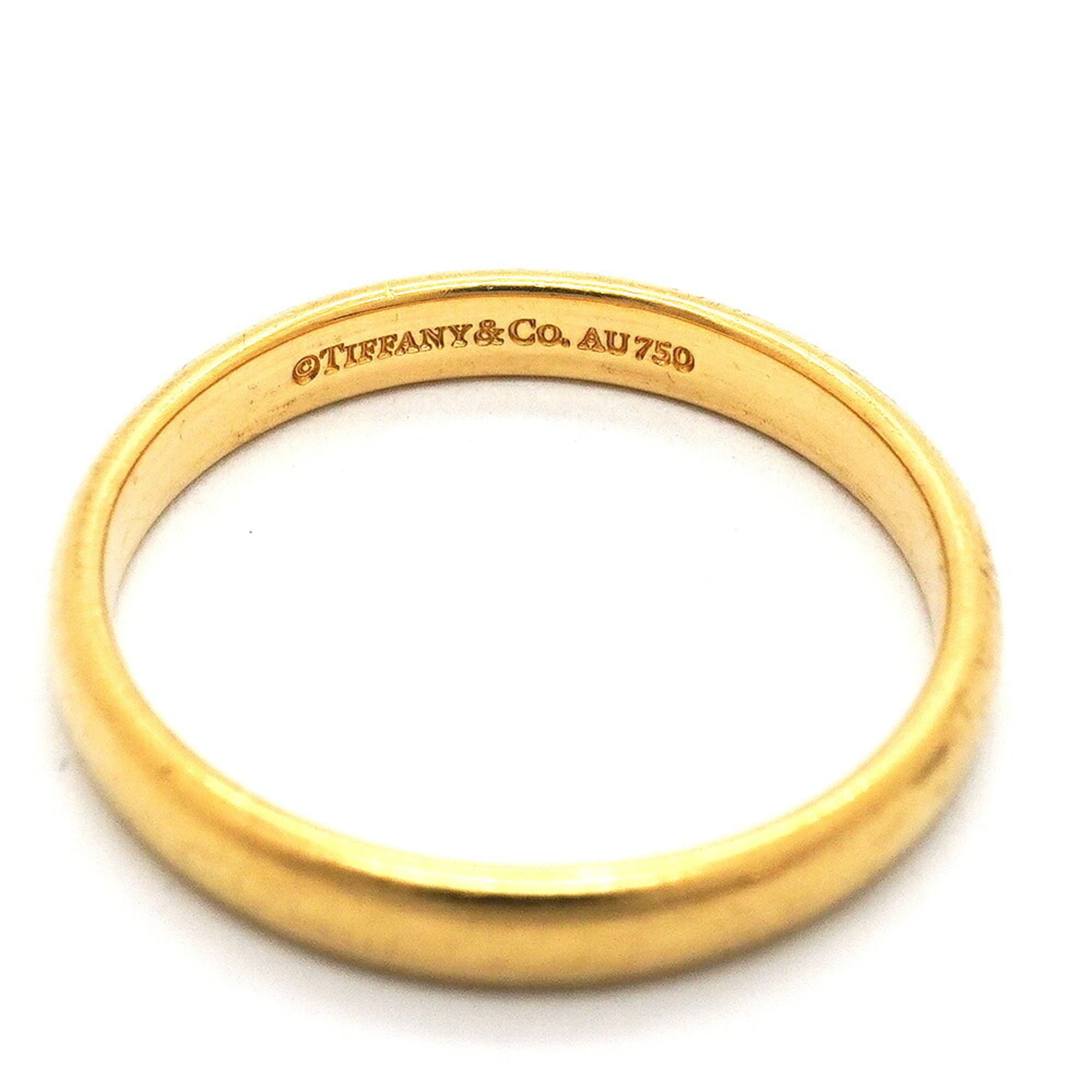 Tiffany Yellow Gold (18K) Band Ring (Pre-Owned)