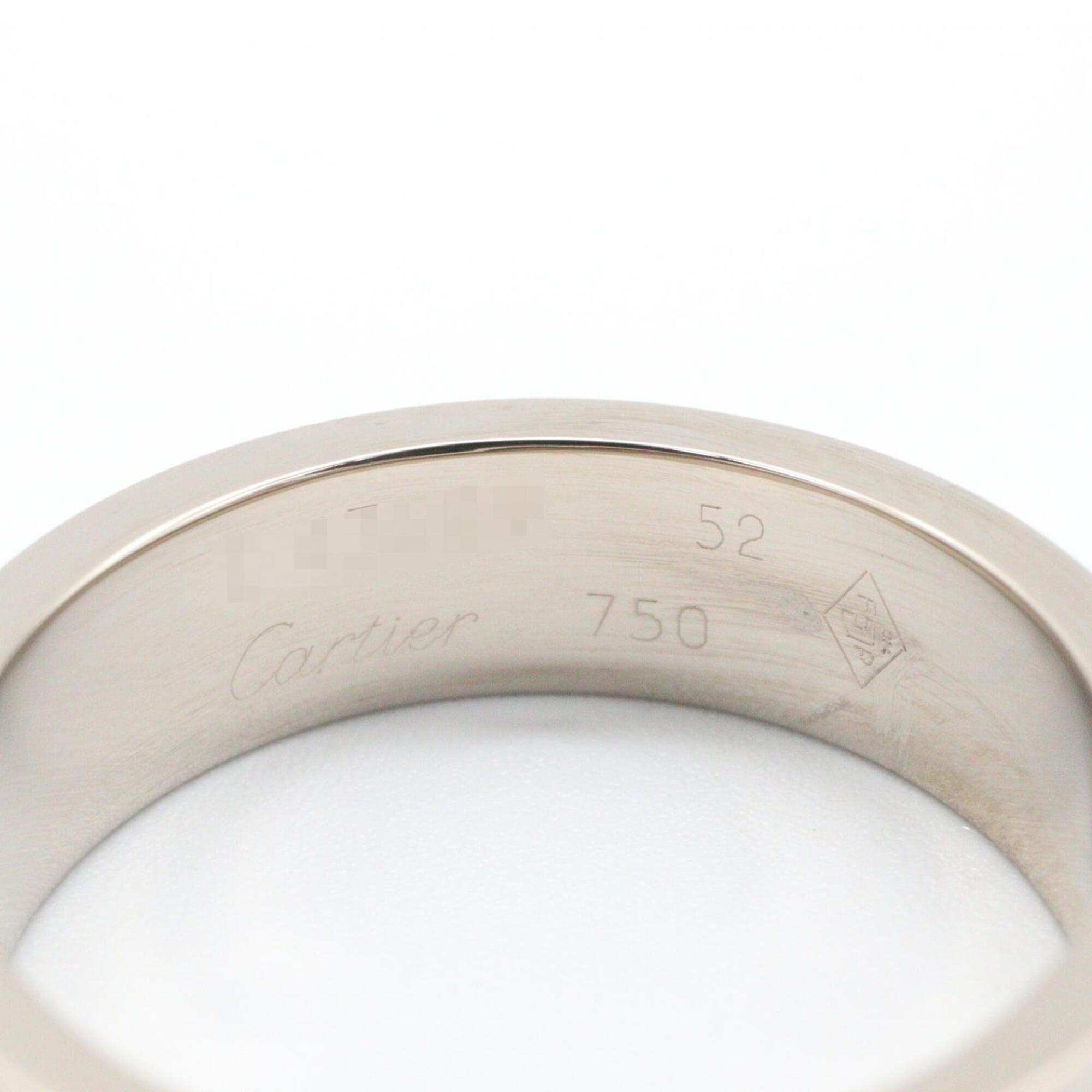 Cartier White Gold White Gold (18K) Band Ring (Pre-Owned)