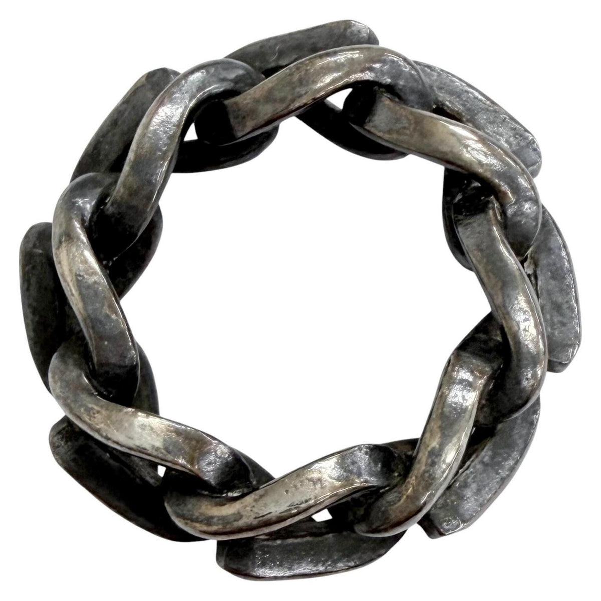 Tiffany Silver Silver 925 Band Ring (Pre-Owned)