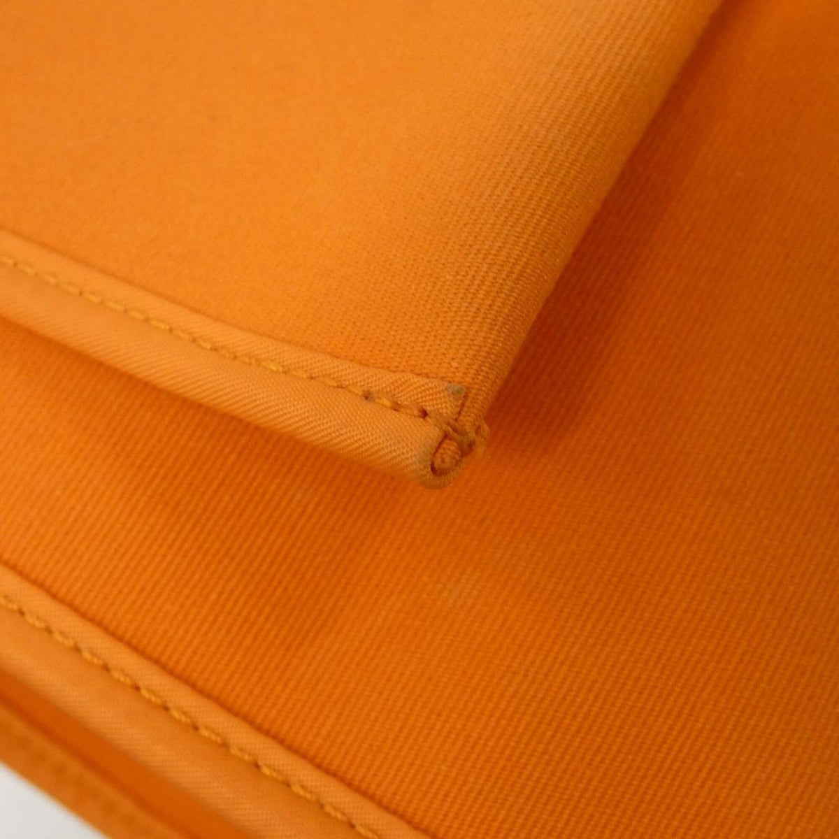 Hermes Feu Natural Toile Officier Handbag Pouch (Pre-Owned)