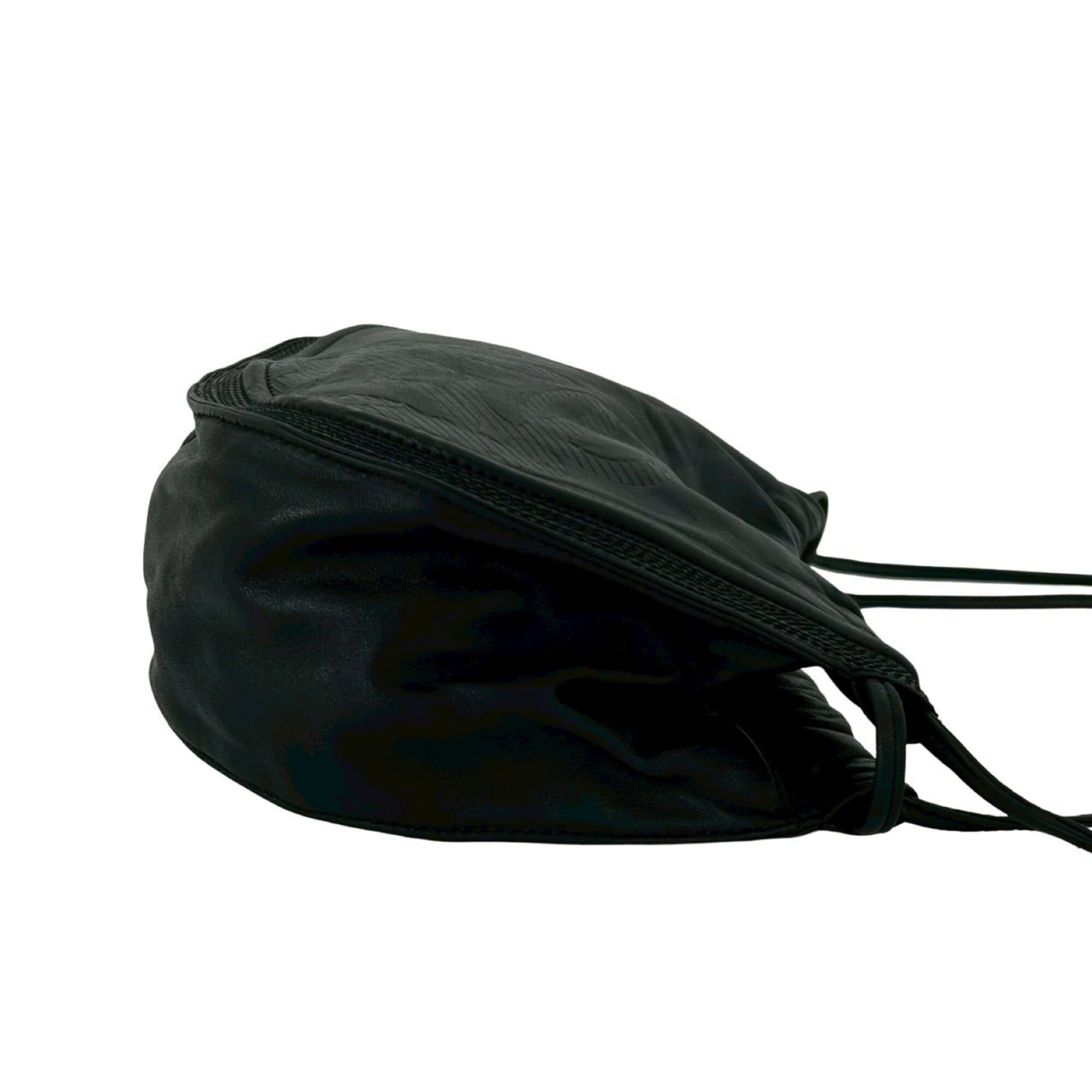 Loewe Black Leather Pochette Shoulder Bag (Pre-Owned)