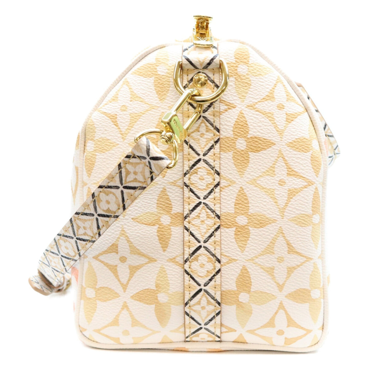 Louis Vuitton Beige Monogram Boston Bag (Pre-Owned)