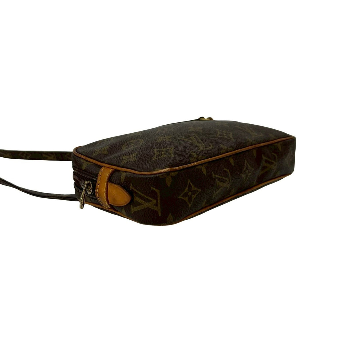 Louis Vuitton Brown Leather Pvc Shoulder Bag (Pre-Owned)