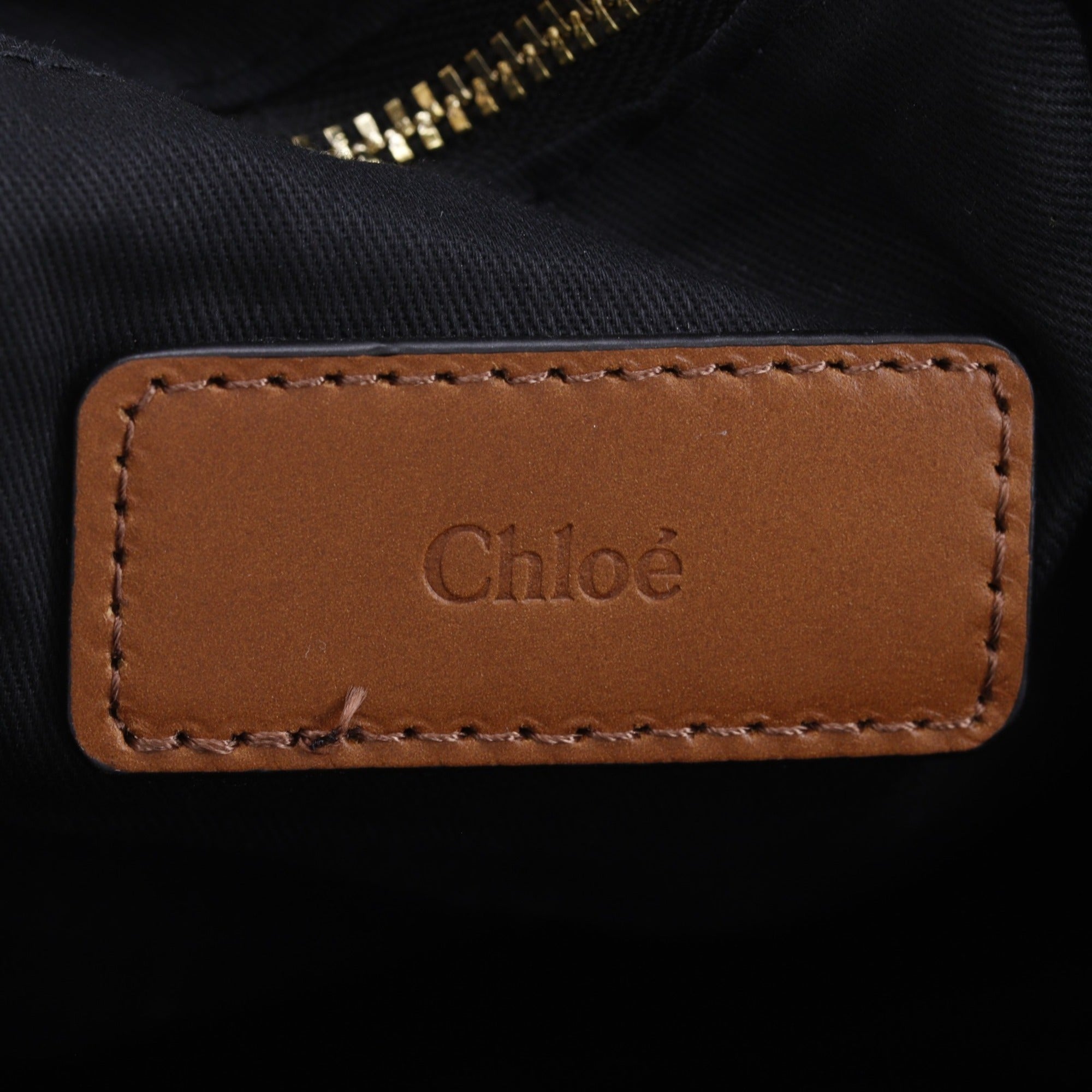 Chloé Black Canvas Tote Bag (Pre-Owned)