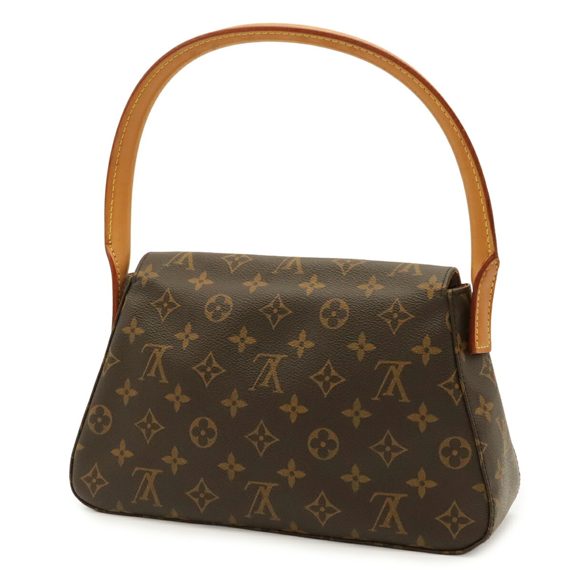 Louis Vuitton Brown Monogram Handbag Shoulder Bag (Pre-Owned)