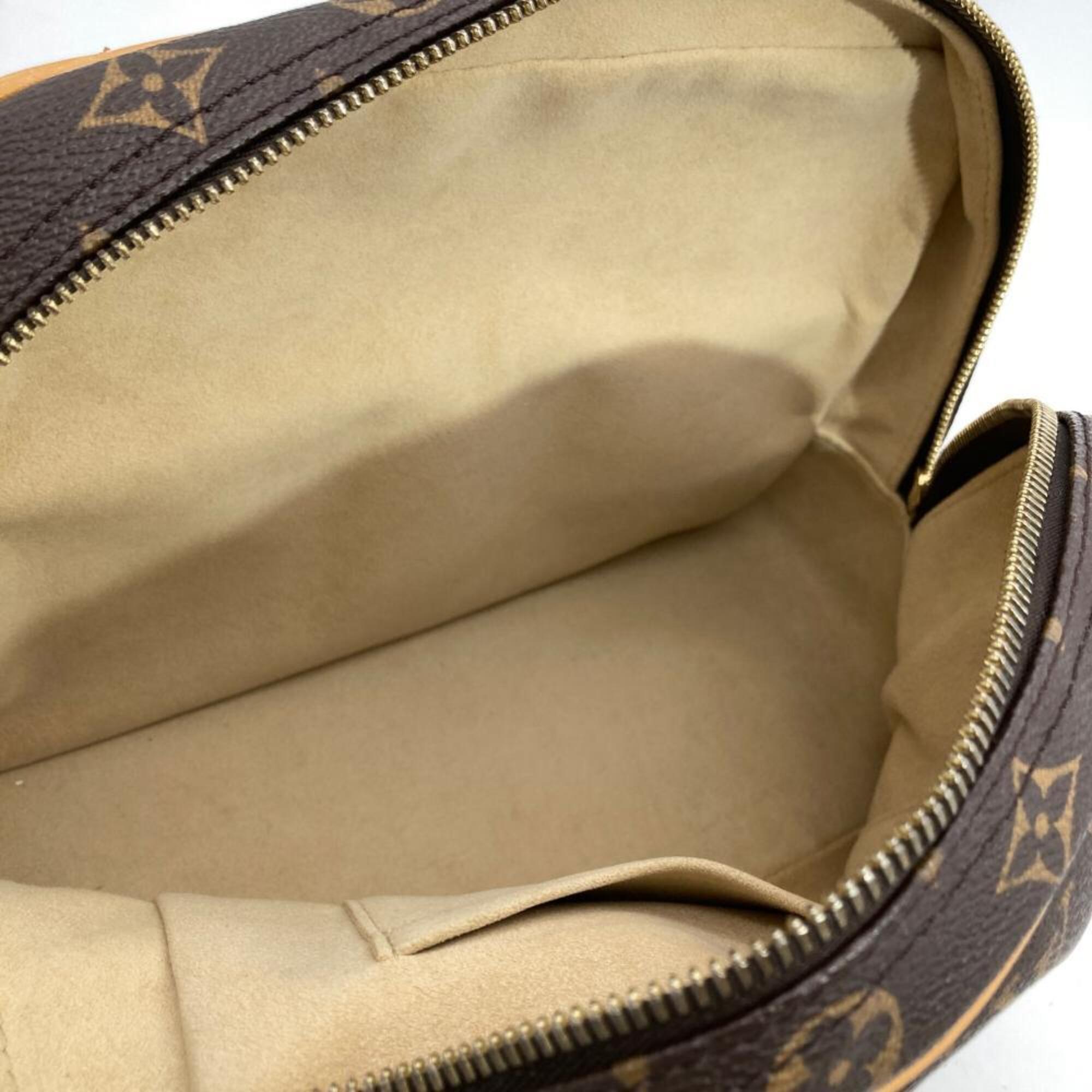 Louis Vuitton Brown Monogram Canvas Handbag (Pre-Owned)