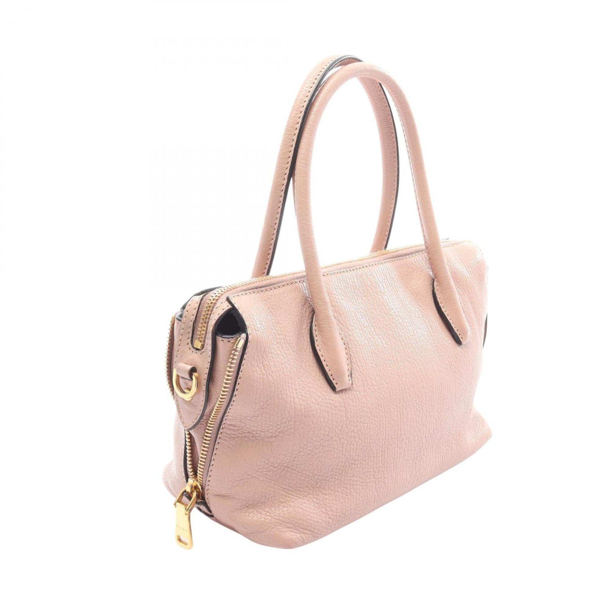 Miu Miu Pink Leather Handbag (Pre-Owned)
