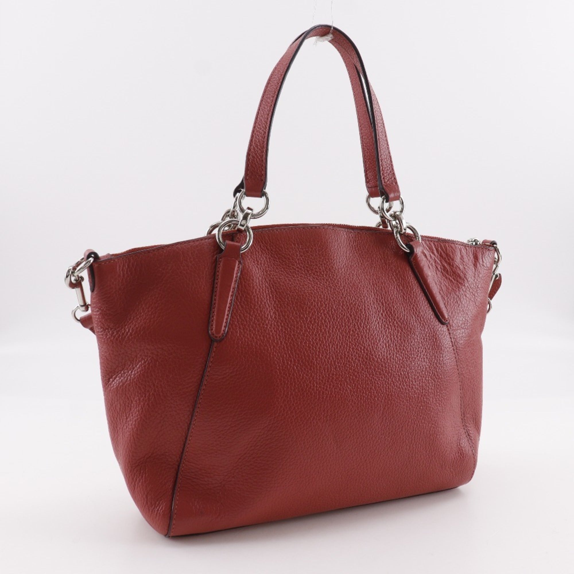 Coach Pink Leather Handbag (Pre-Owned)