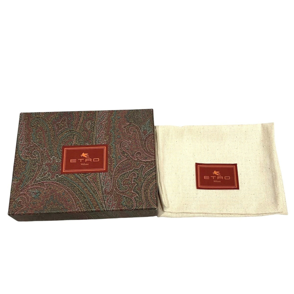 Etro Gray Pvc Leather Wallet (Bi-Fold) (Pre-Owned)