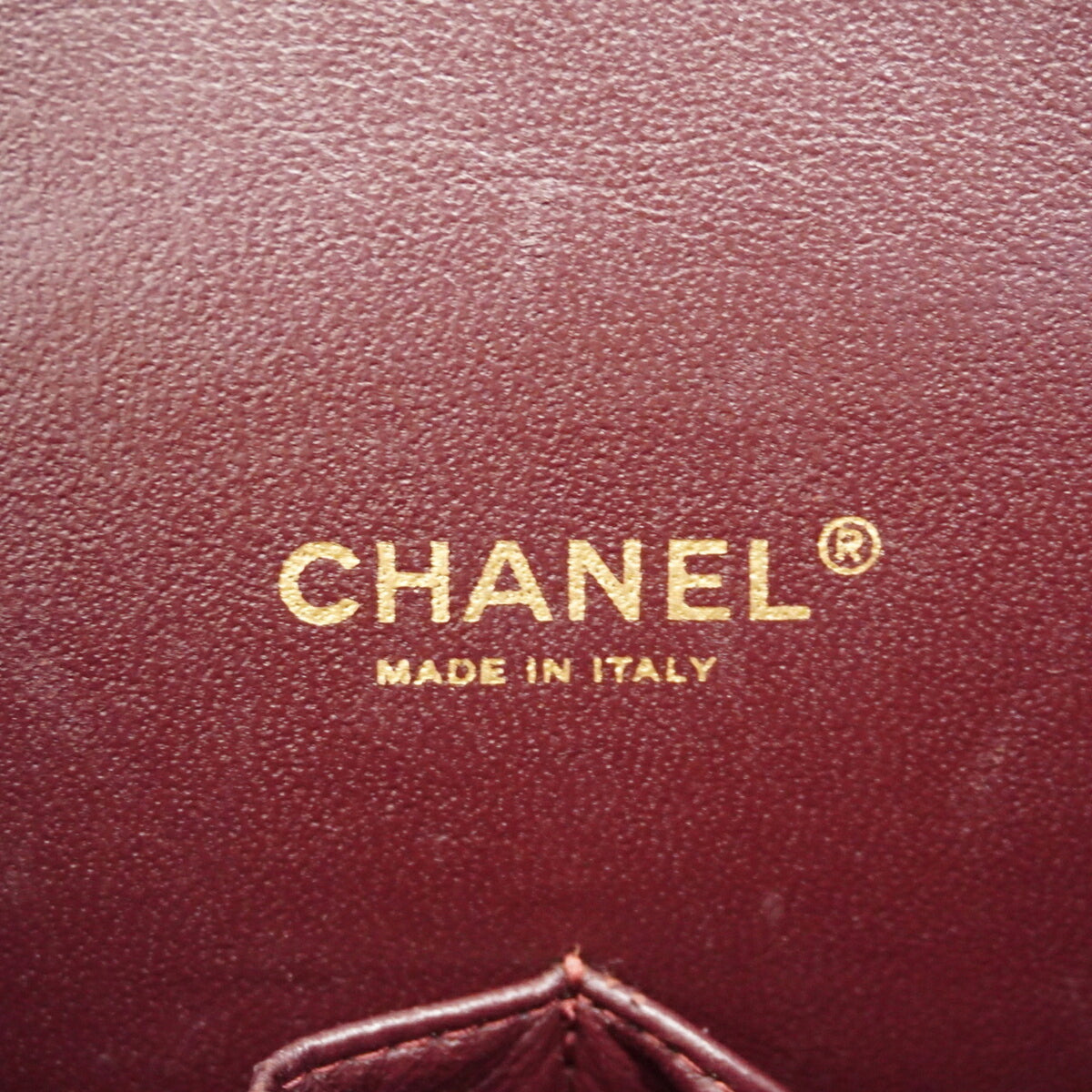 Chanel Black Grained Calfskin Shoulder Bag (Pre-Owned)