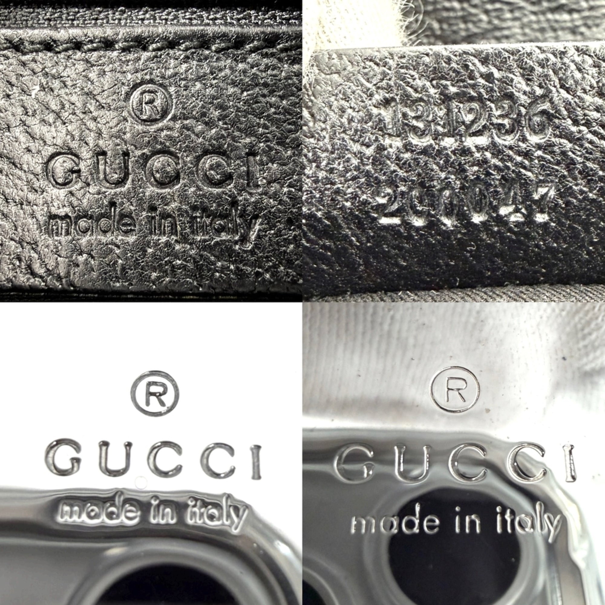 Gucci Gg Canvas Black Gg Canvas Fanny Pack (Pre-Owned)