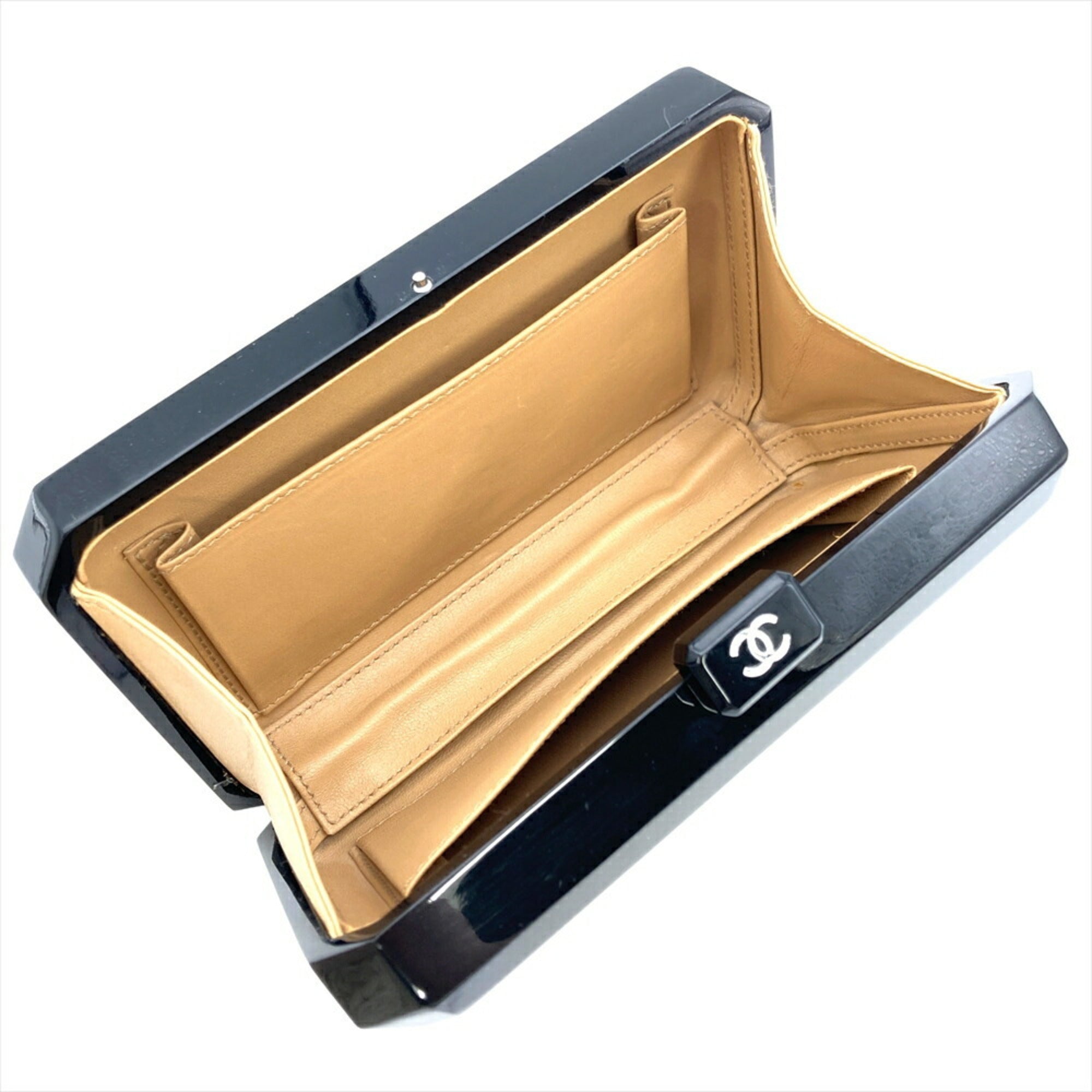 Chanel Black Clutch Bag (Pre-Owned)