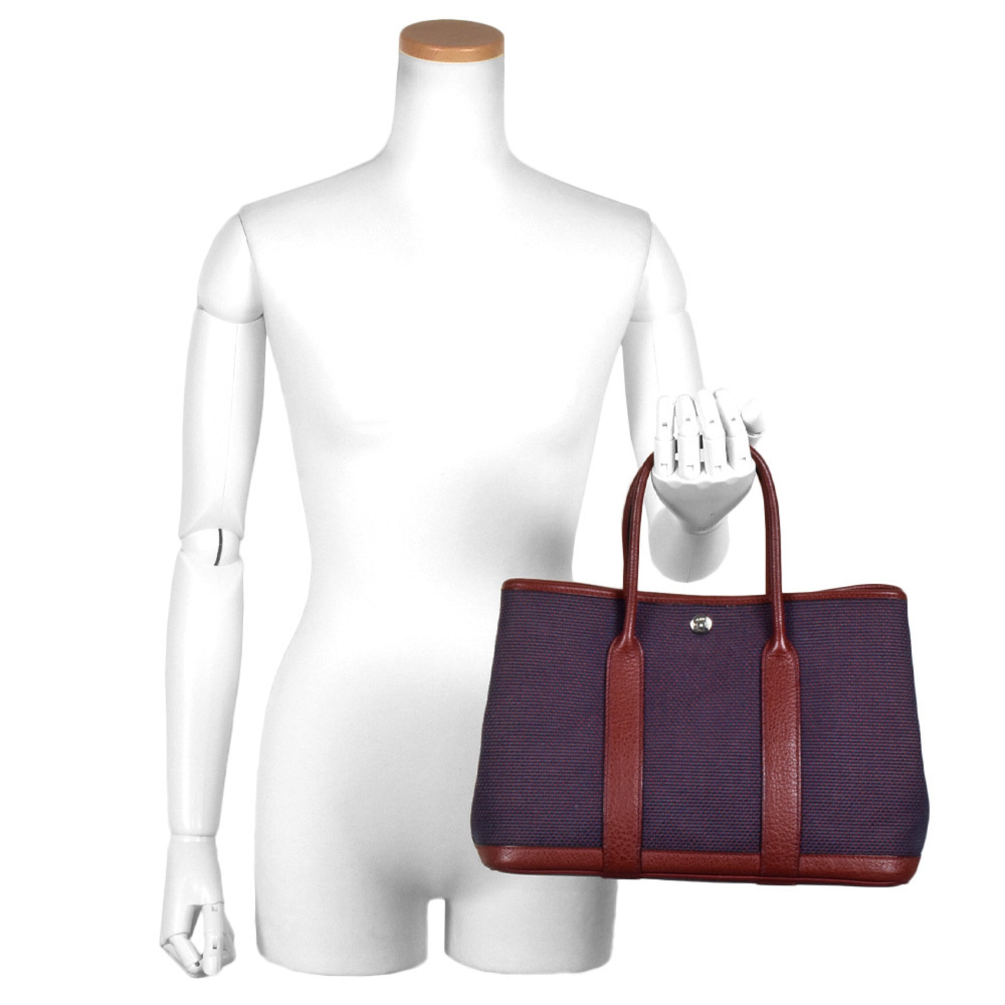 Hermes Rouge H Buffle Skipper Leather Tote Bag (Pre-Owned)