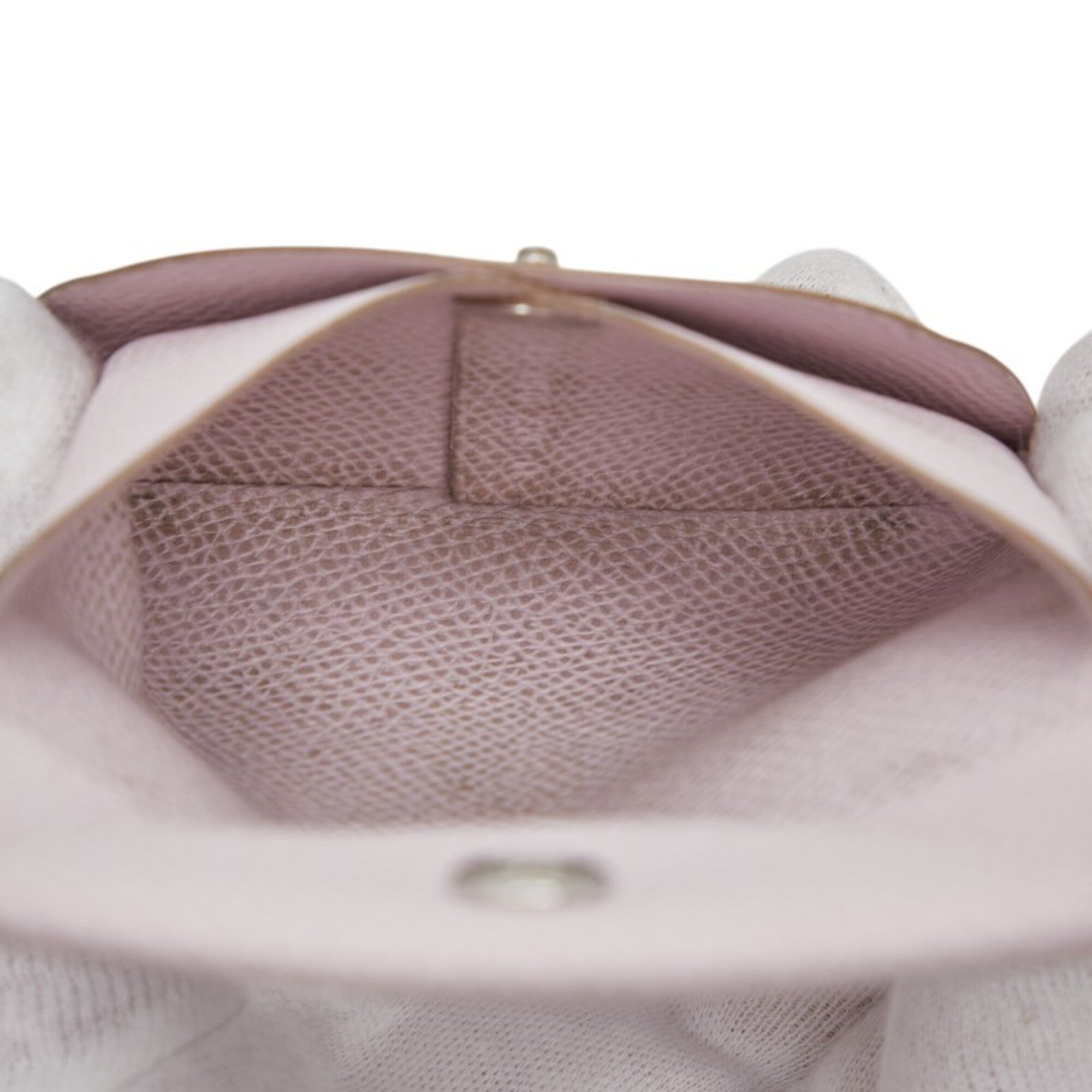 Hermes Light Pink Pink Epsom Leather Coin Purse/Coin Case (Pre-Owned)