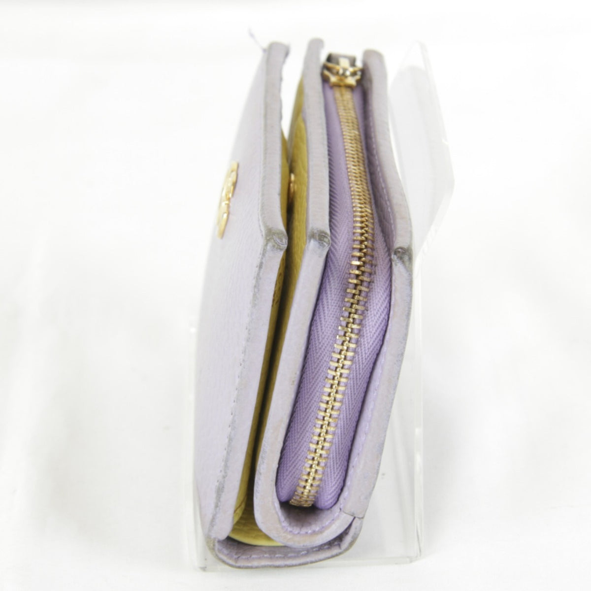 Gucci Purple Leather Wallet (Bi-Fold) (Pre-Owned)