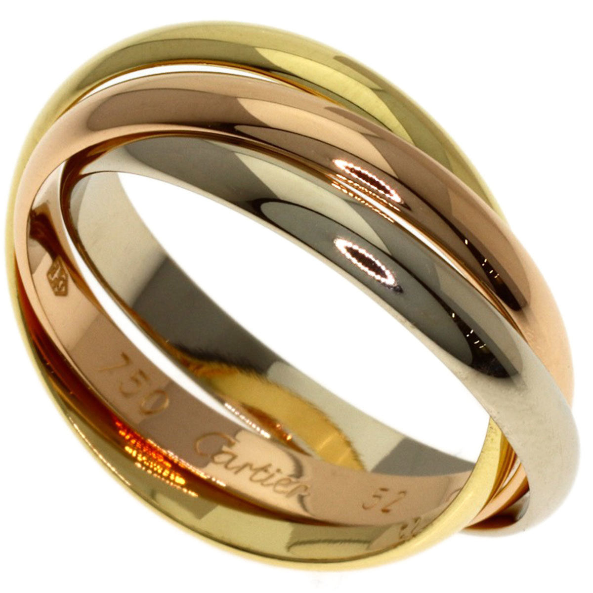 Cartier Yellow Gold Yellow Gold (18K) Band Ring (Pre-Owned)