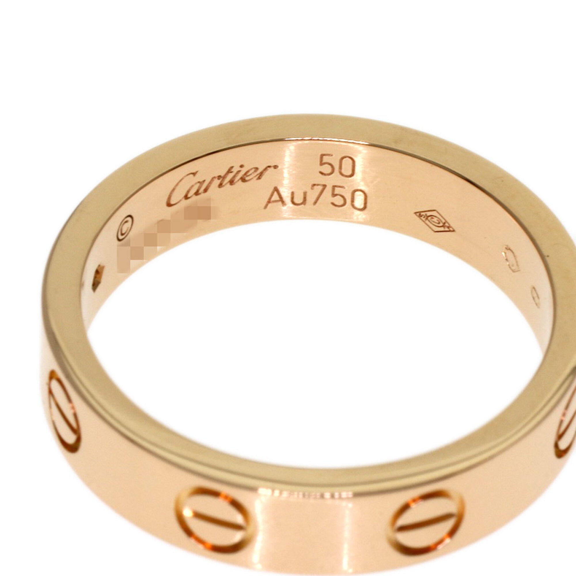 Cartier Pink Gold (18K) Band Ring (Pre-Owned)